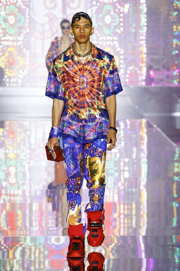 Dolce Gabbana Men Spring Summer 2022 Light Therapy by RUNWAY MAGAZINE