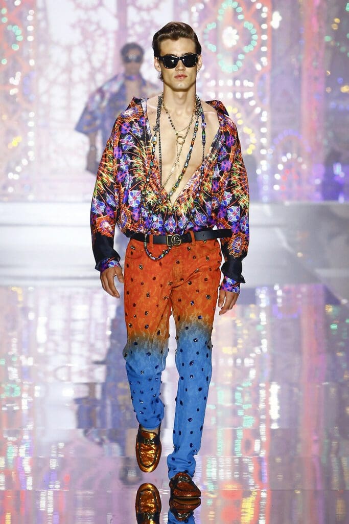 Dolce Gabbana Men Spring Summer 2022 Light Therapy by RUNWAY MAGAZINE