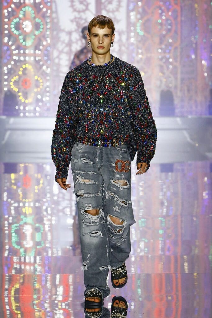 Dolce Gabbana Men Spring Summer 2022 Light Therapy by RUNWAY MAGAZINE