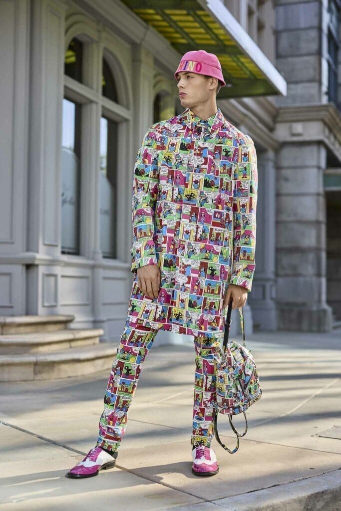 Moschino Spring Summer 2022 Men and Moschino Cruise 2022 Resort by RUNWAY MAGAZINE