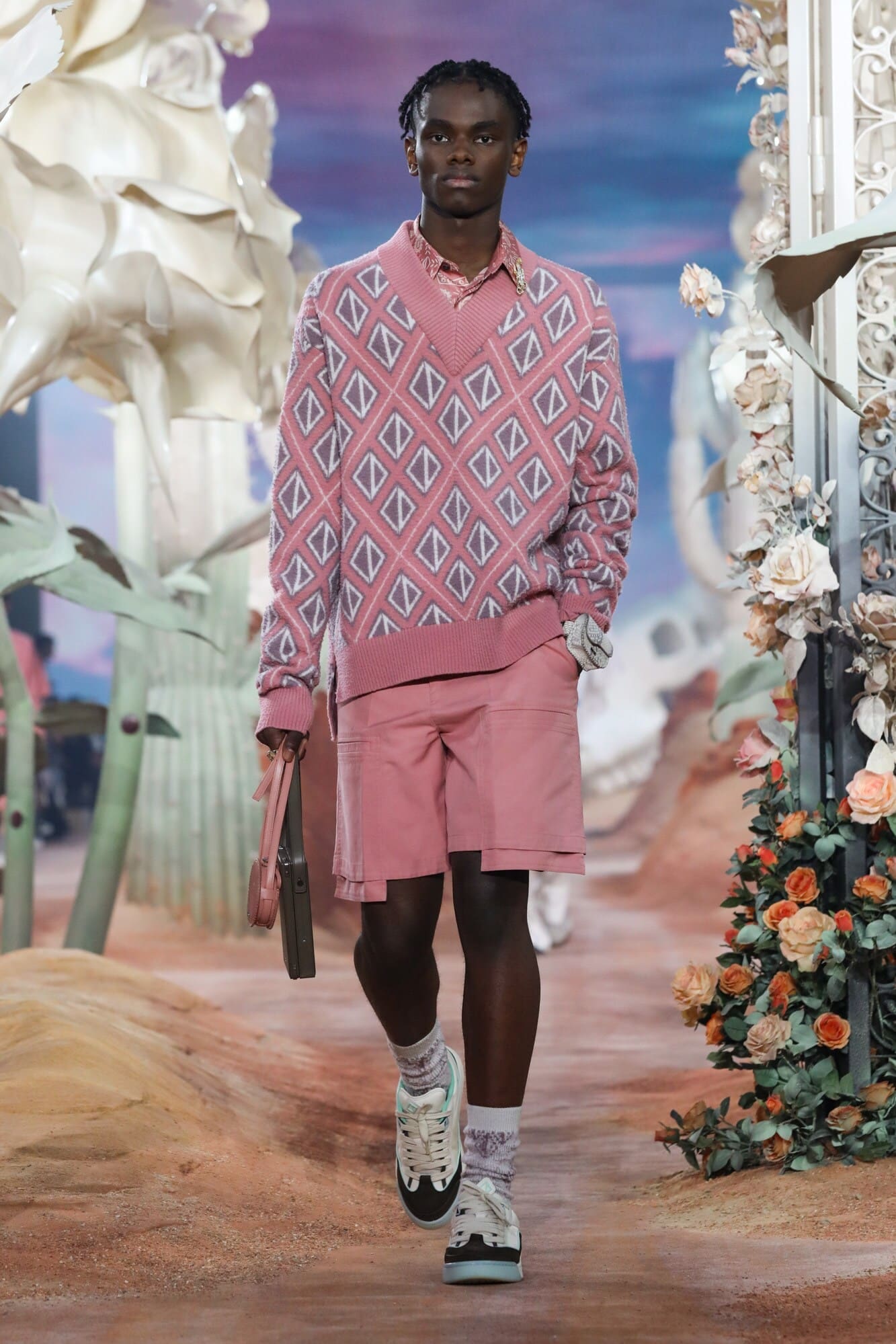 ディオール春夏2022年メンズ RUNWAY マガジン