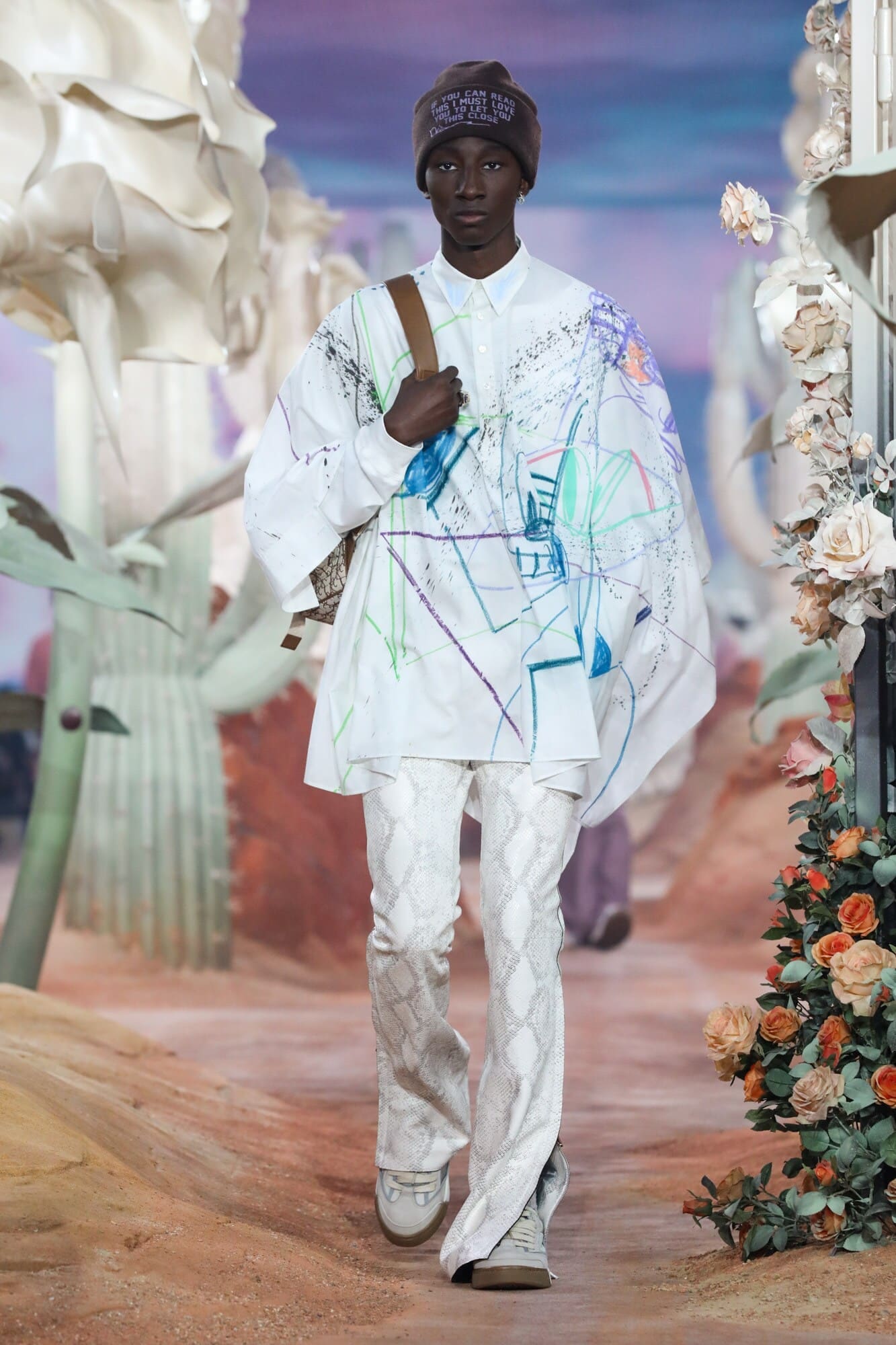 ディオール春夏2022年メンズ RUNWAY マガジン