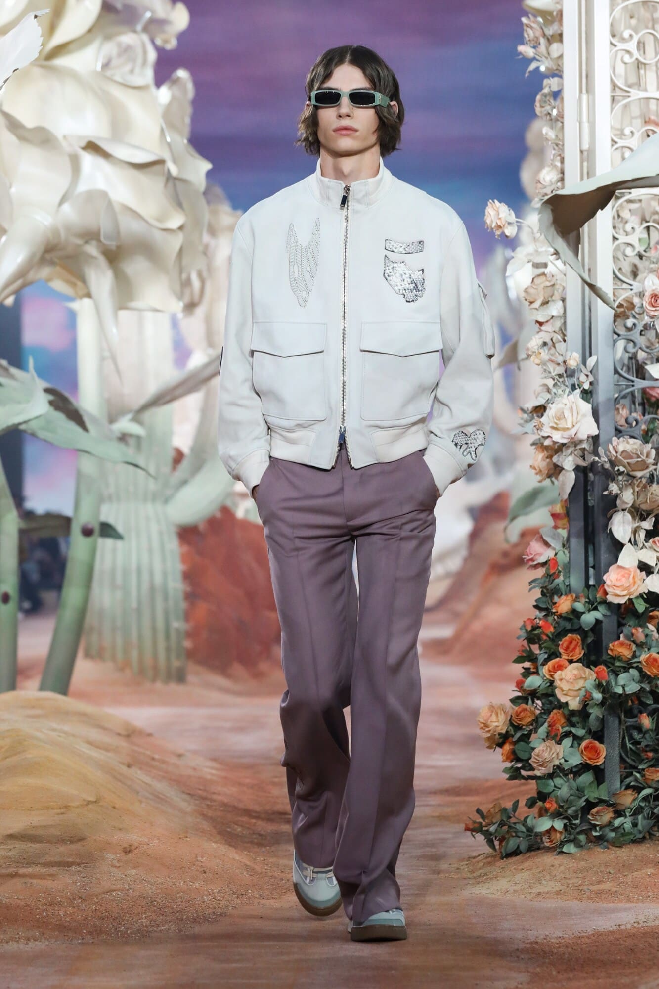 ディオール春夏2022年メンズ RUNWAY マガジン