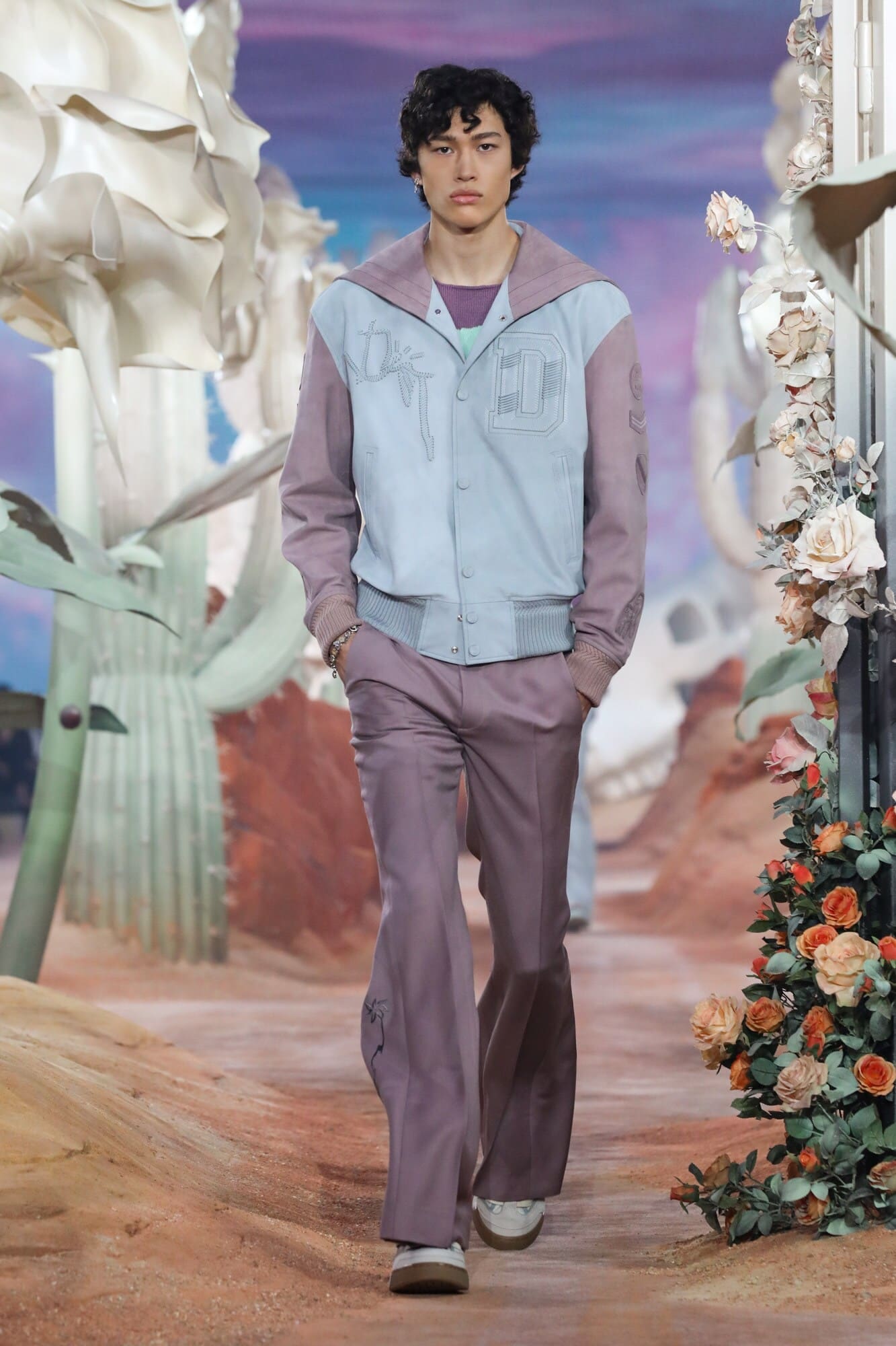 ディオール春夏2022年メンズ RUNWAY マガジン