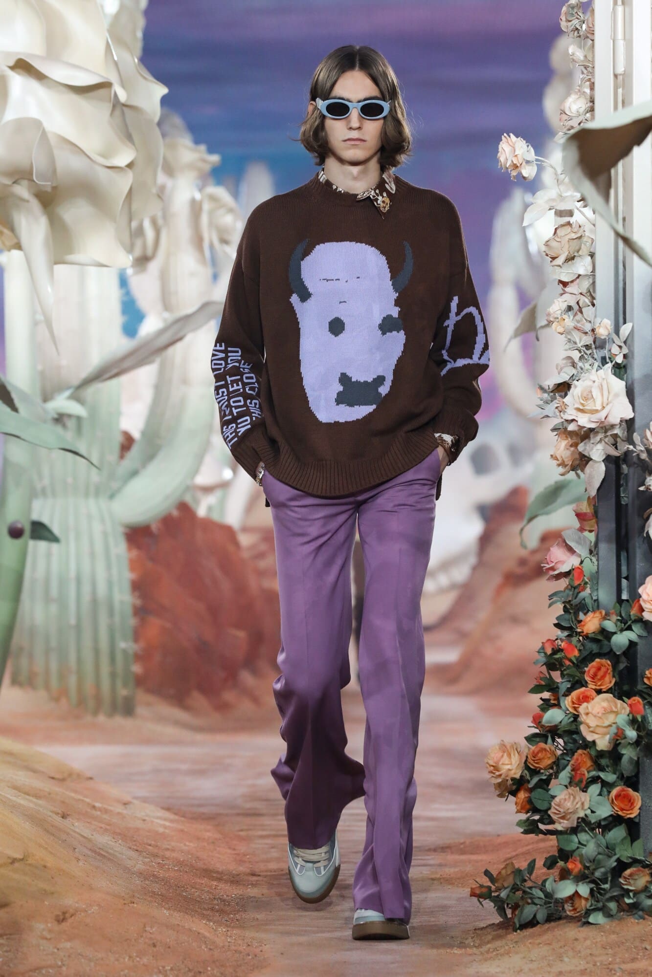 ディオール春夏2022年メンズ RUNWAY マガジン