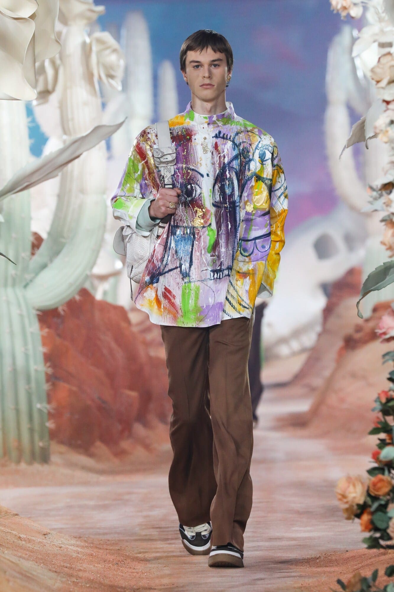 ディオール春夏2022年メンズ RUNWAY マガジン