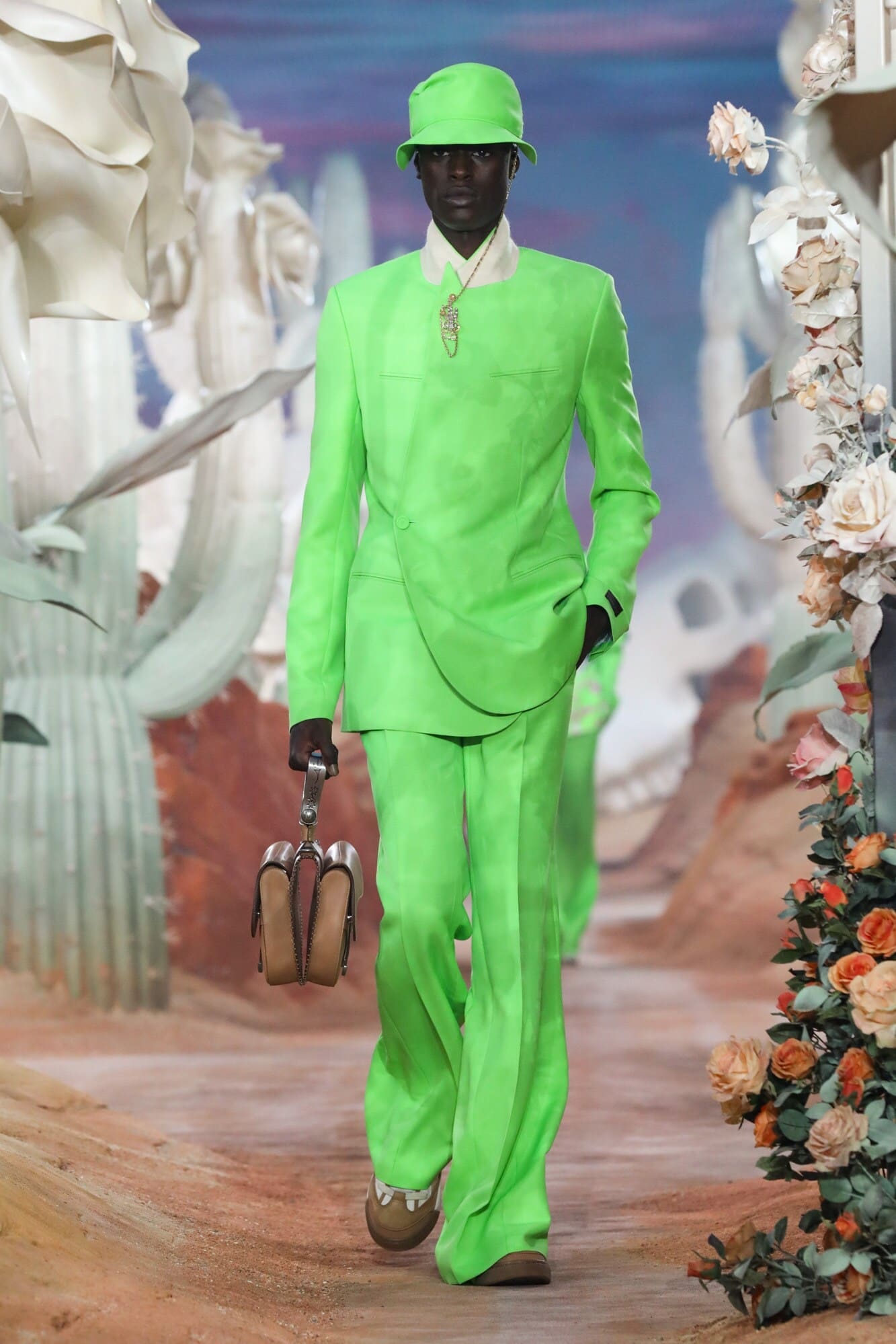 ディオール春夏2022年メンズ RUNWAY マガジン