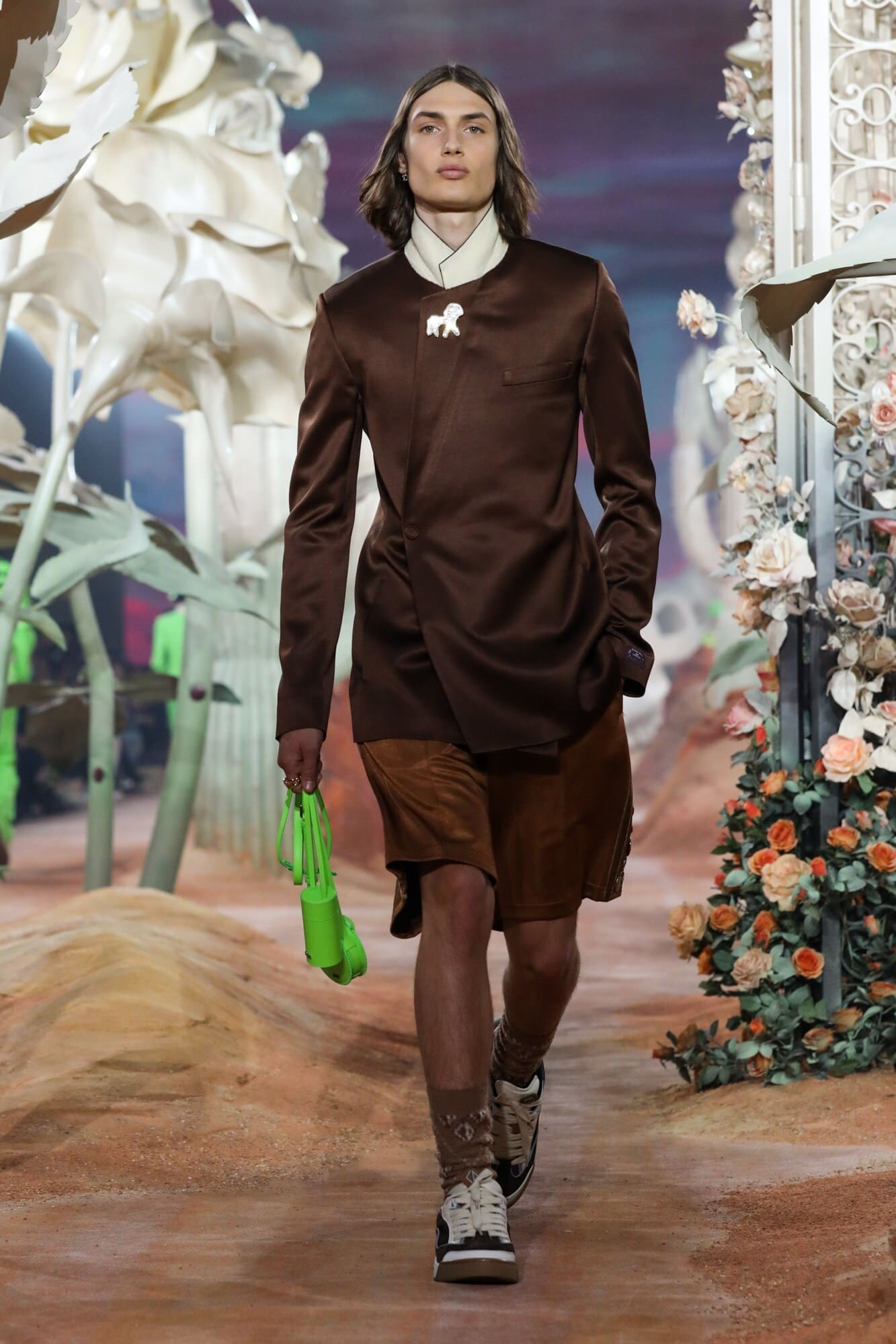 ディオール春夏2022年メンズ RUNWAY マガジン