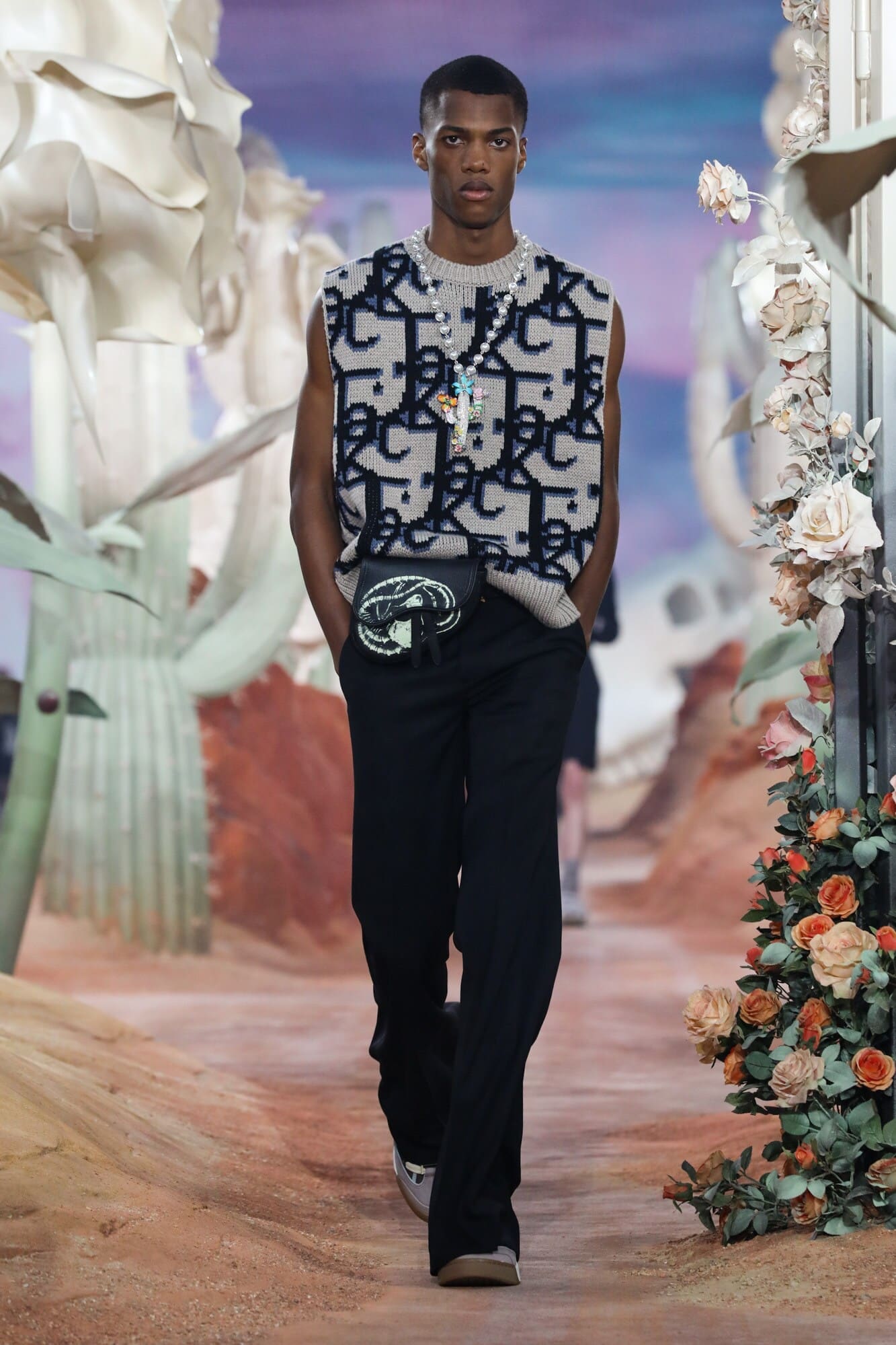 ディオール春夏2022年メンズ RUNWAY マガジン