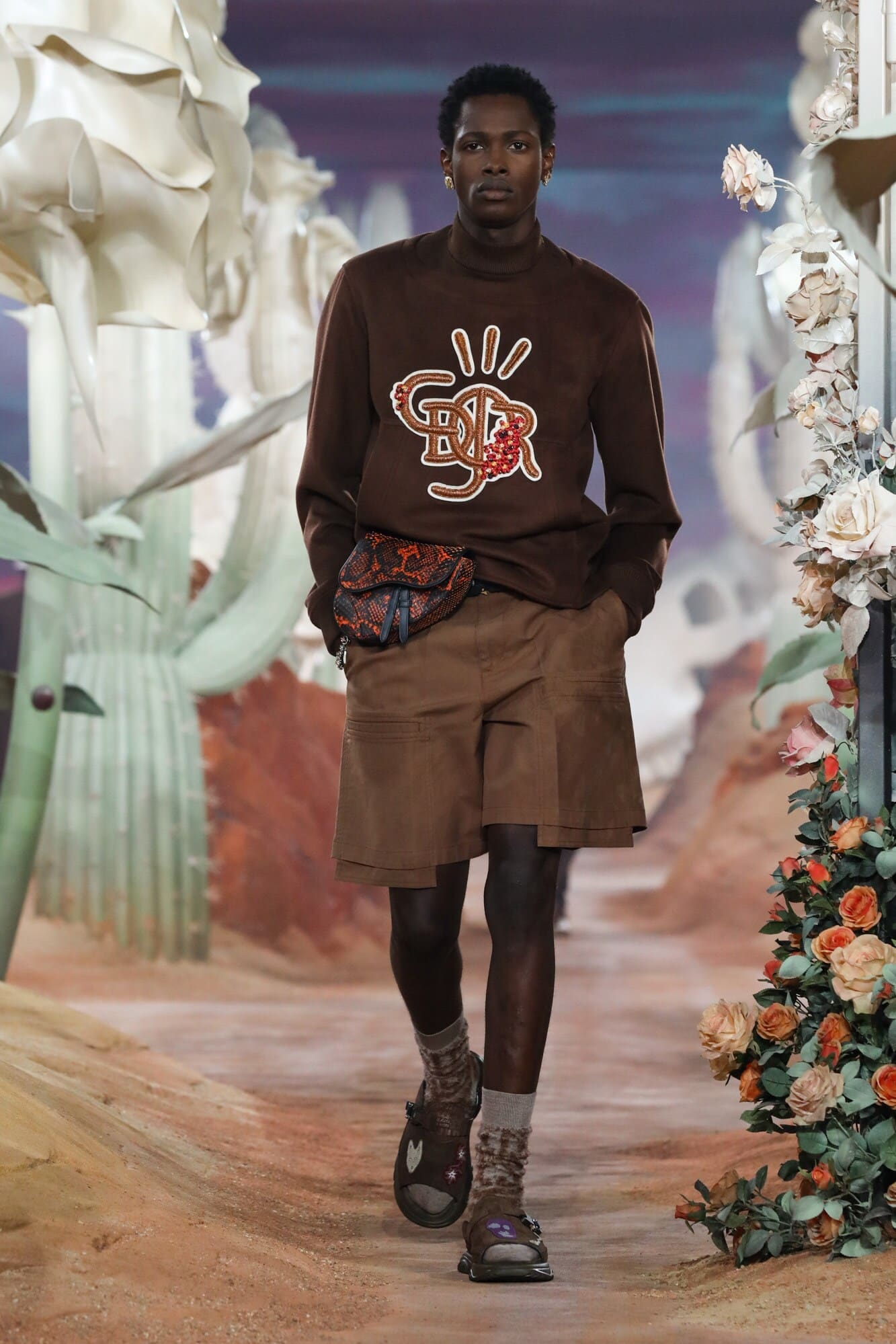 ディオール春夏2022年メンズ RUNWAY マガジン