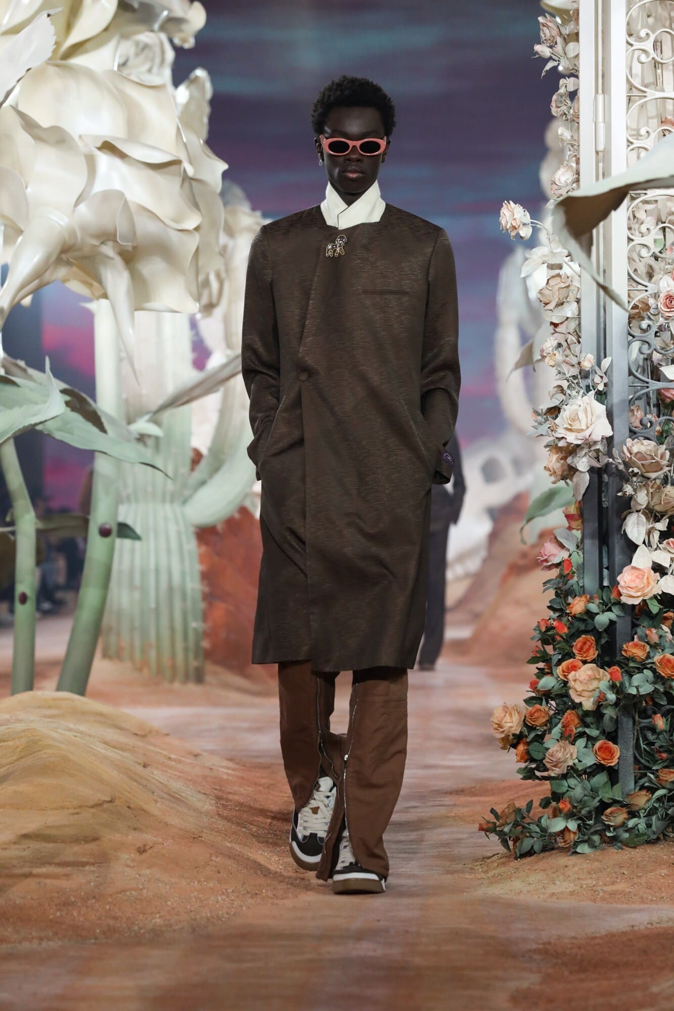 ディオール春夏2022年メンズ RUNWAY マガジン