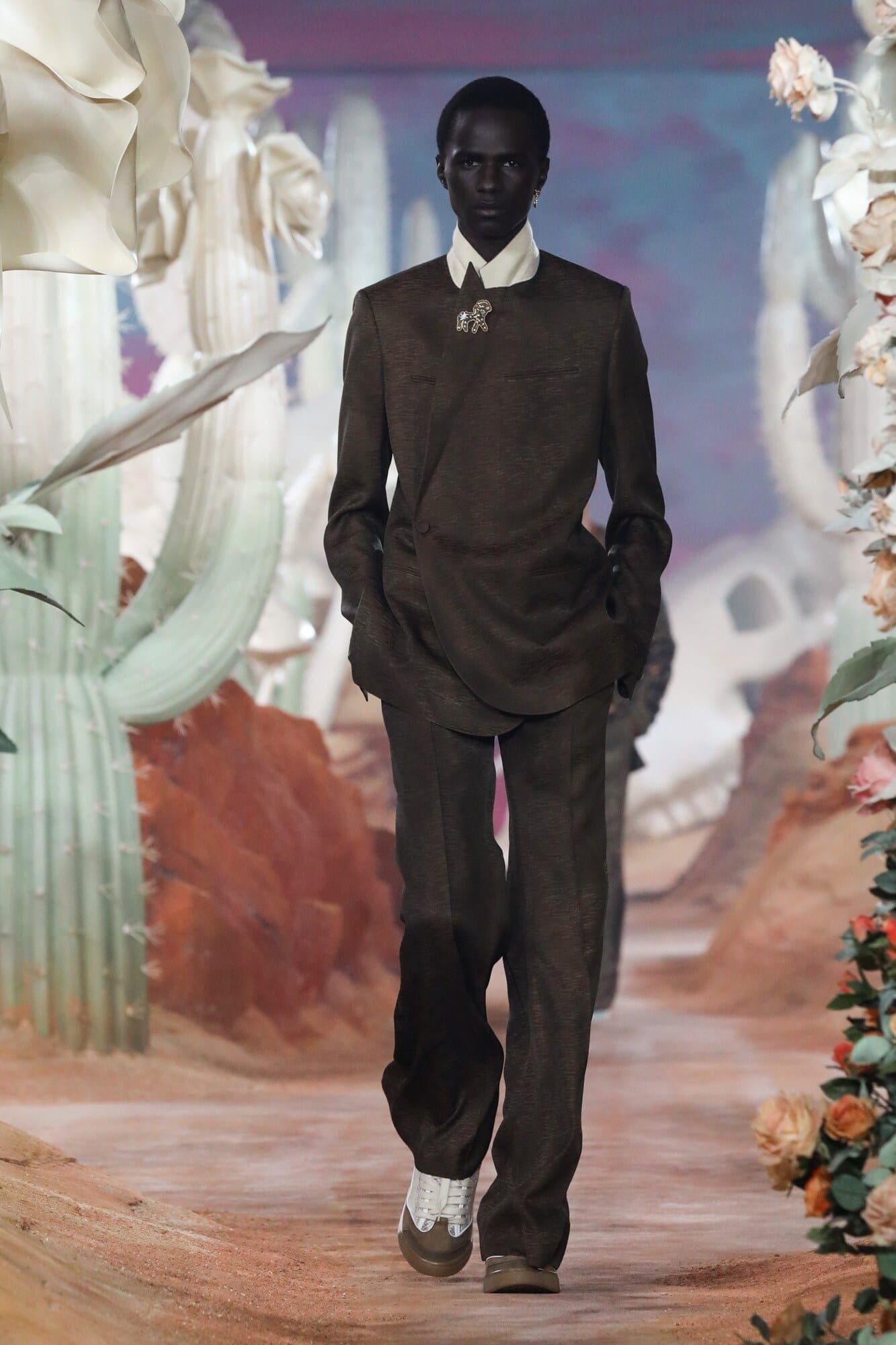 ディオール春夏2022年メンズ RUNWAY マガジン