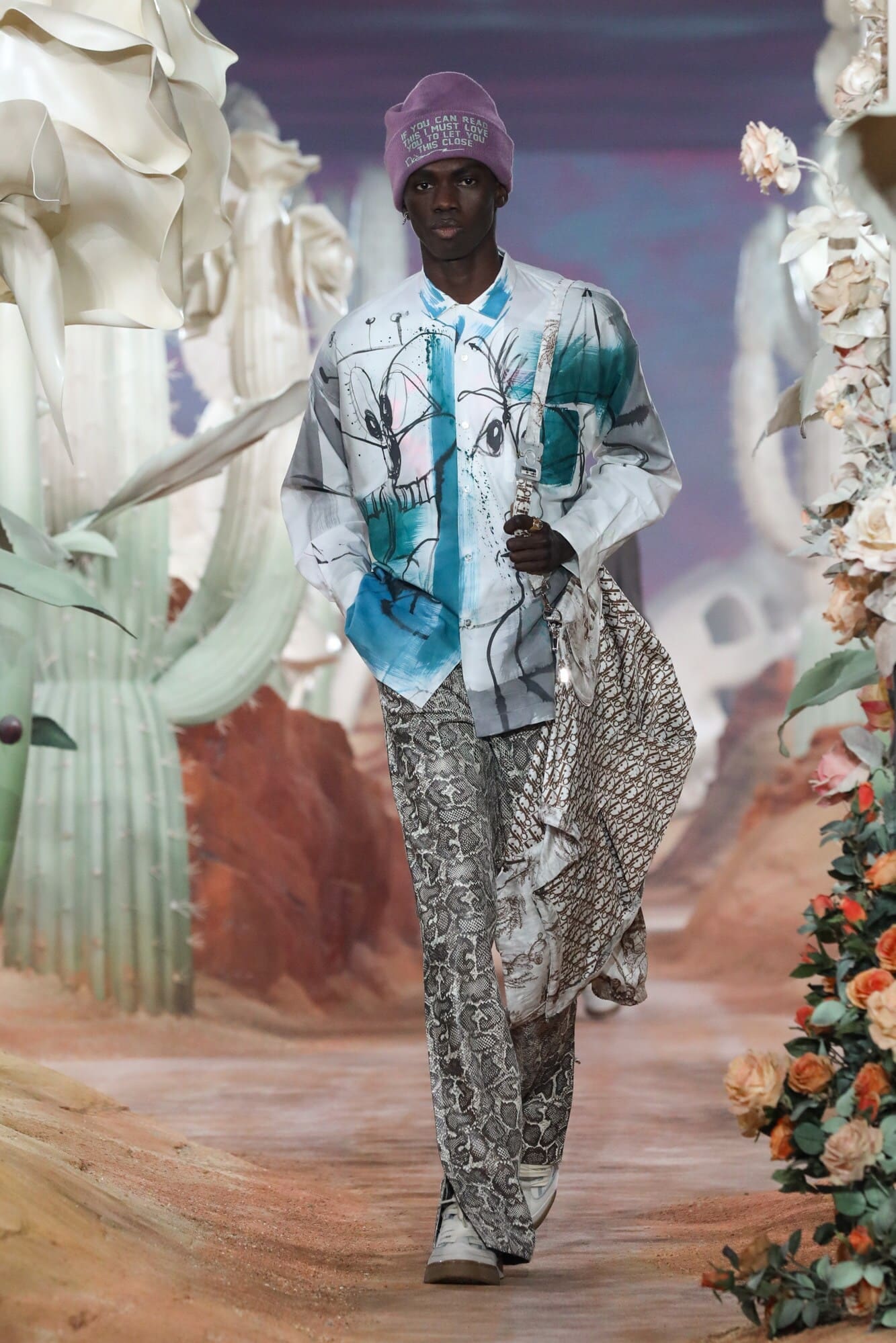 ディオール春夏2022年メンズ RUNWAY マガジン