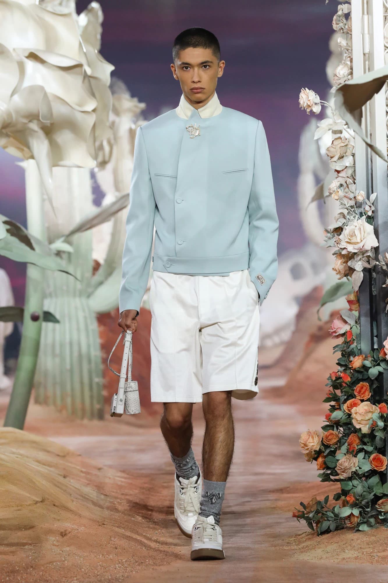 ディオール春夏2022年メンズ RUNWAY マガジン
