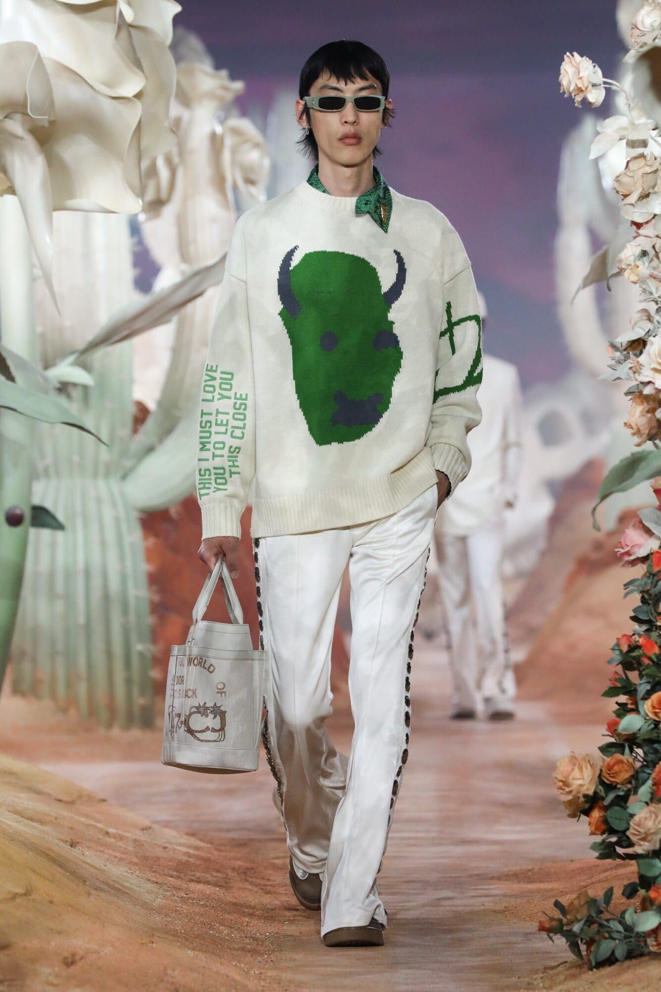 ディオール春夏2022年メンズ RUNWAY マガジン