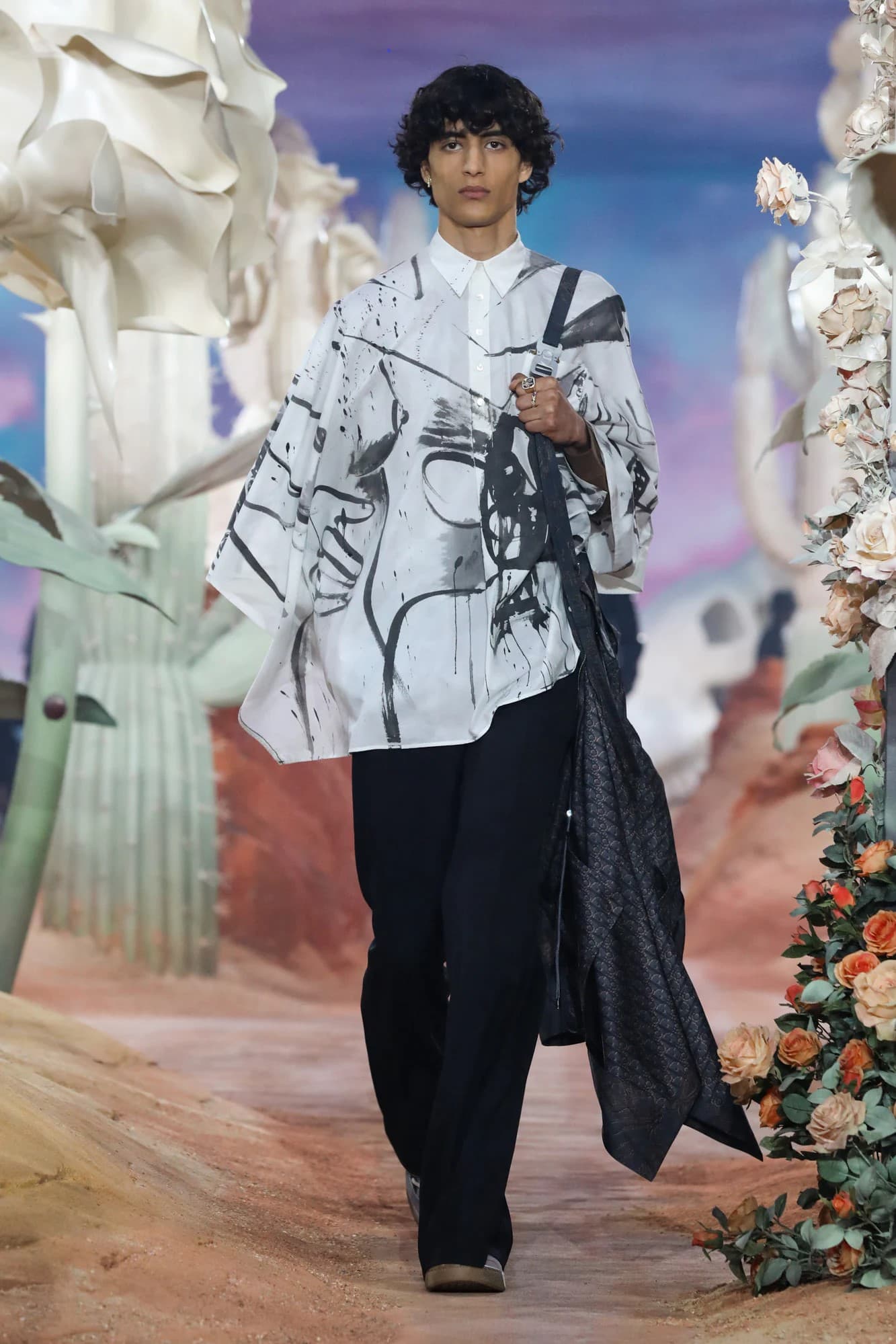 ディオール春夏2022年メンズ RUNWAY マガジン