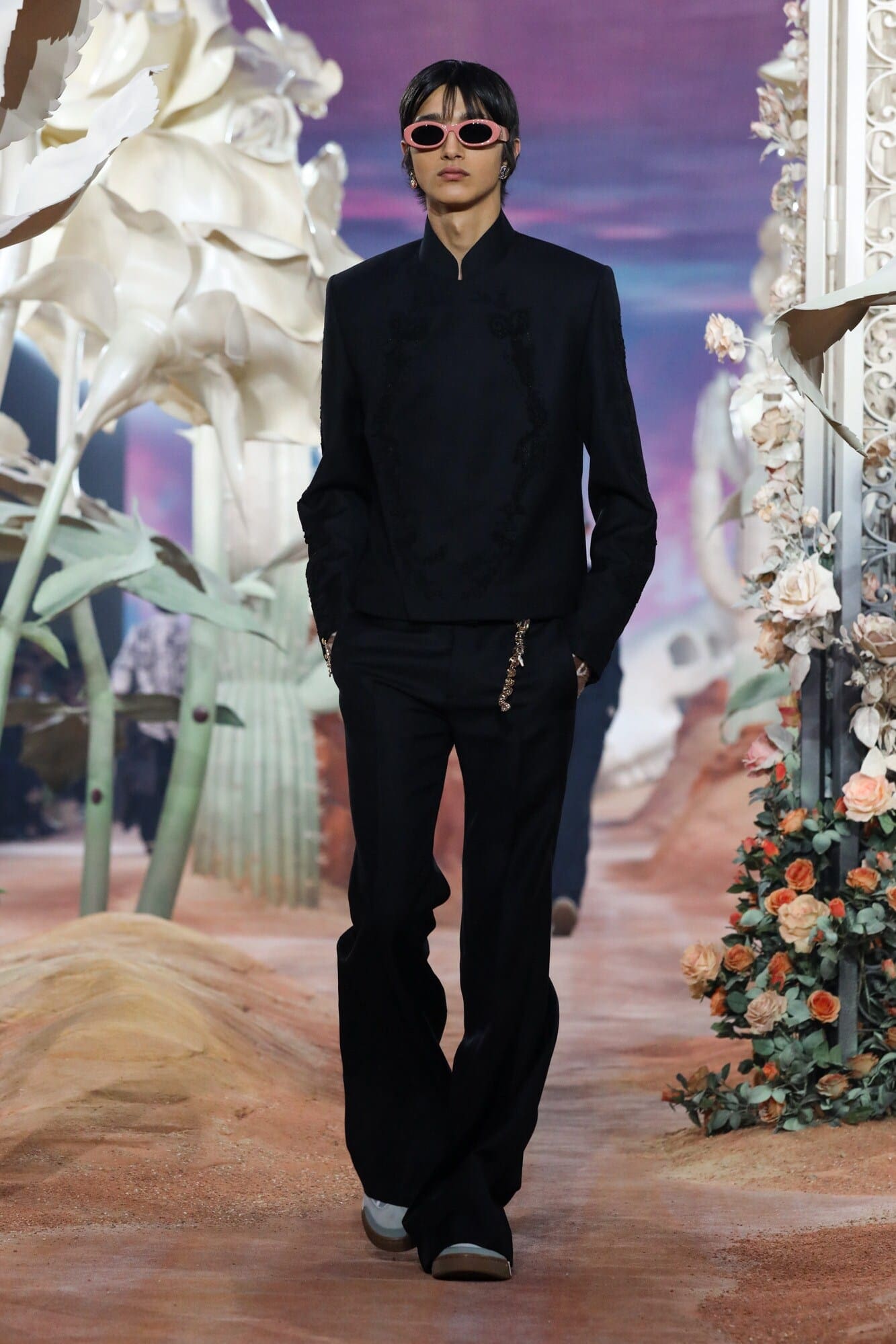 ディオール春夏2022年メンズ RUNWAY マガジン