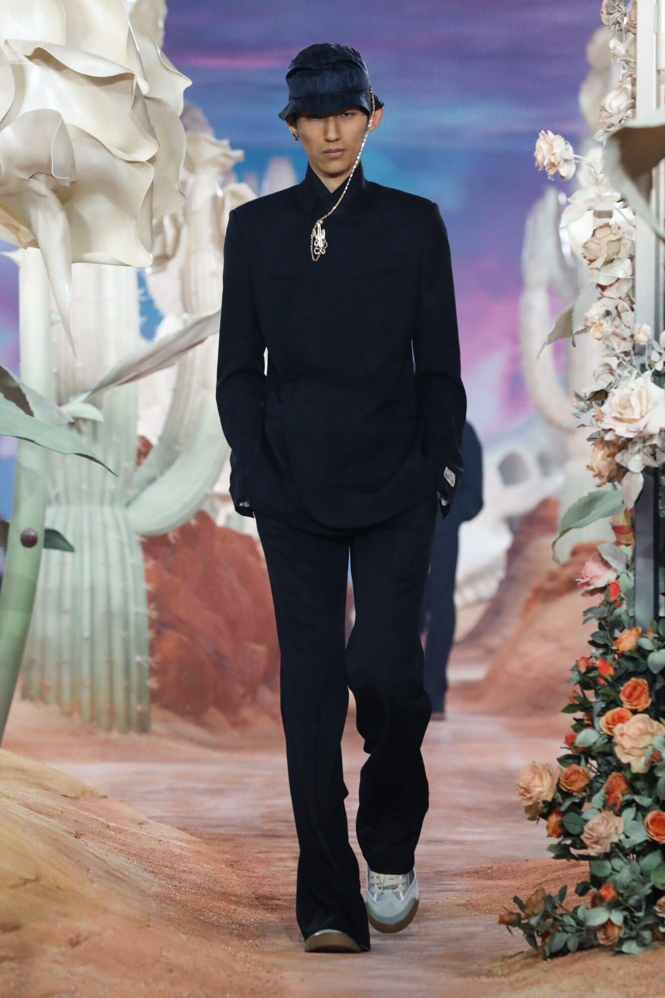 ディオール春夏2022年メンズ RUNWAY マガジン