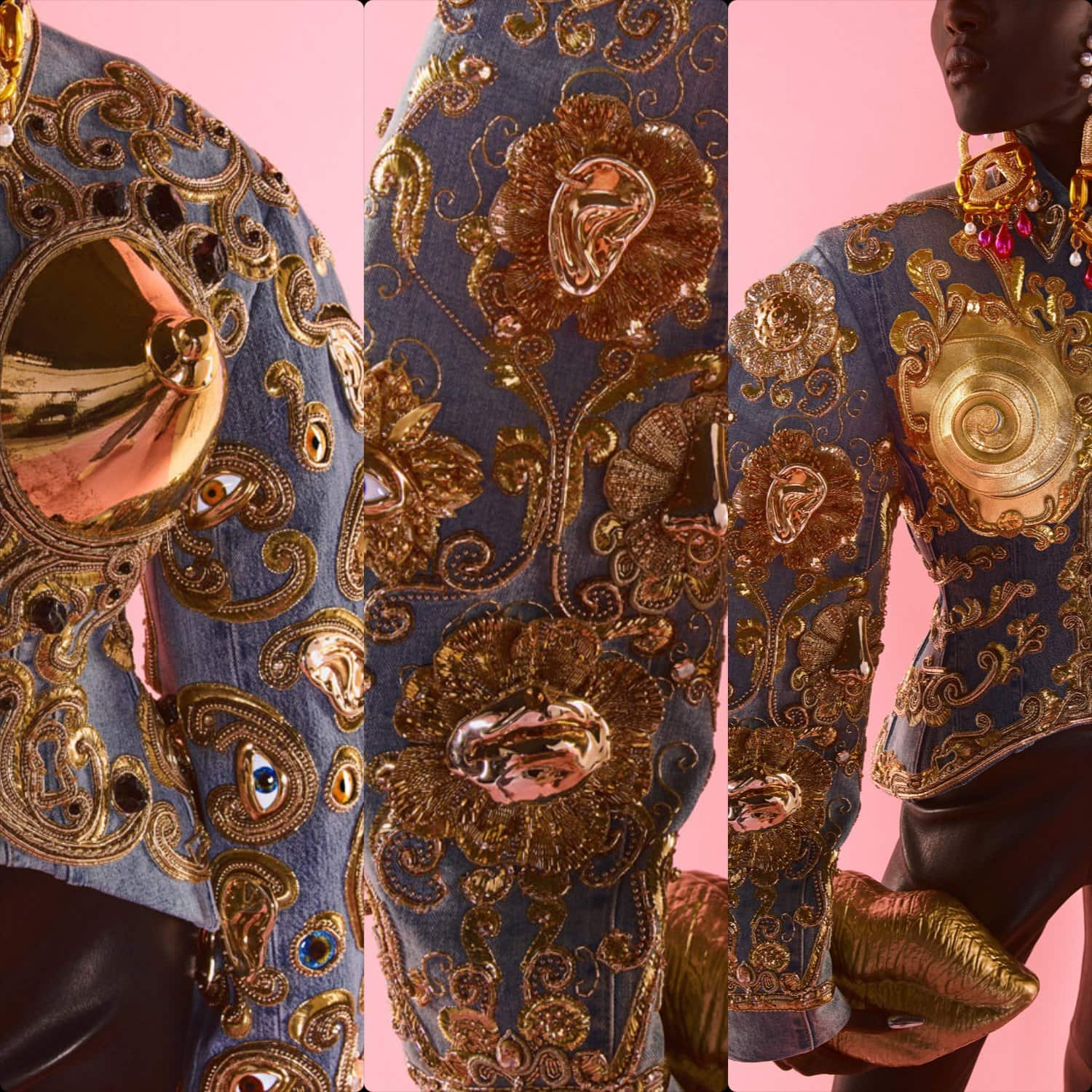 Schiaparelli Haute Couture Automne Hiver 2021-2022 par RUNWAY MAGAZINE