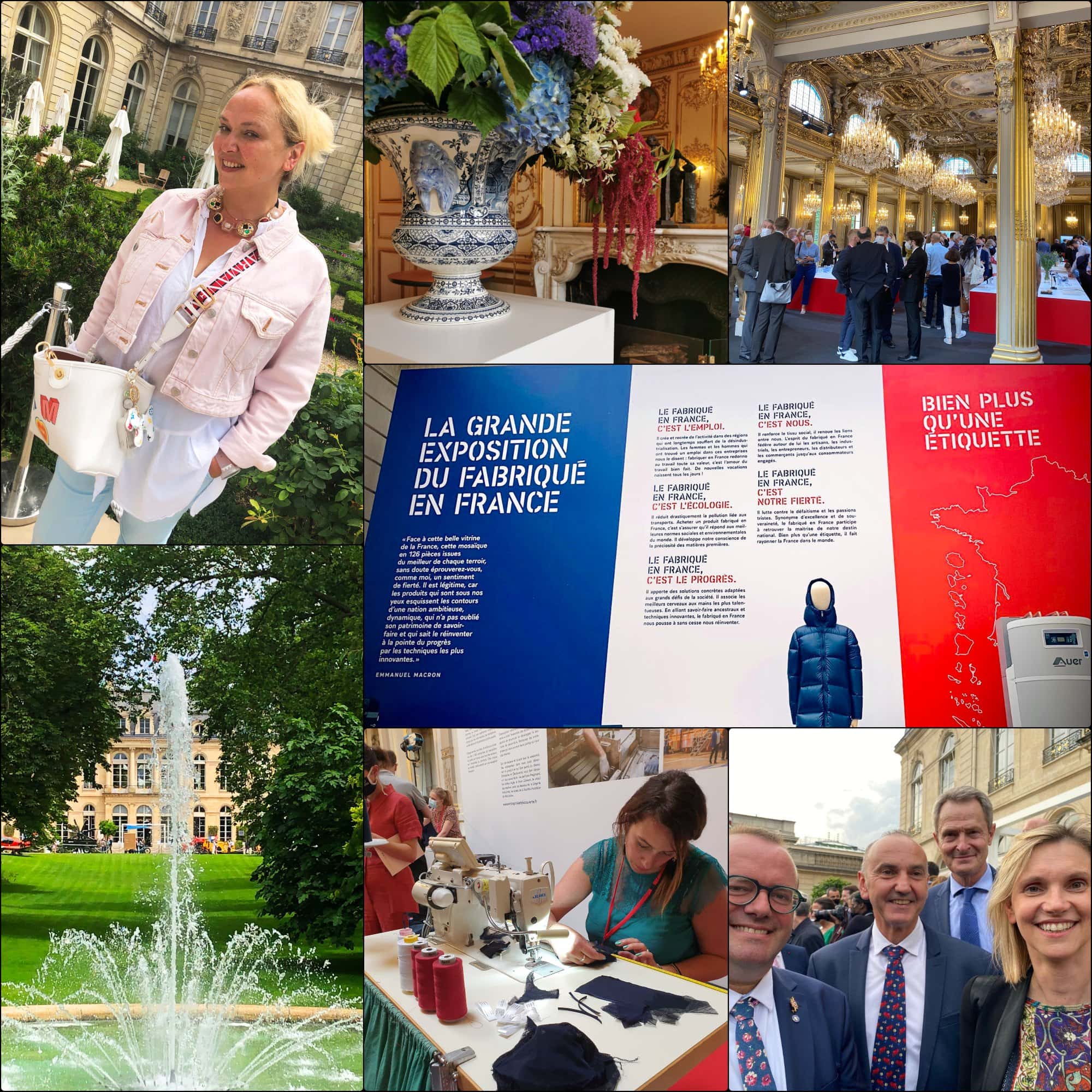 Fabriqué en France 2021 Élysée expo par RUNWAY MAGAZINE. Eleonora de Gray, Agnès Pannier-Runacher,