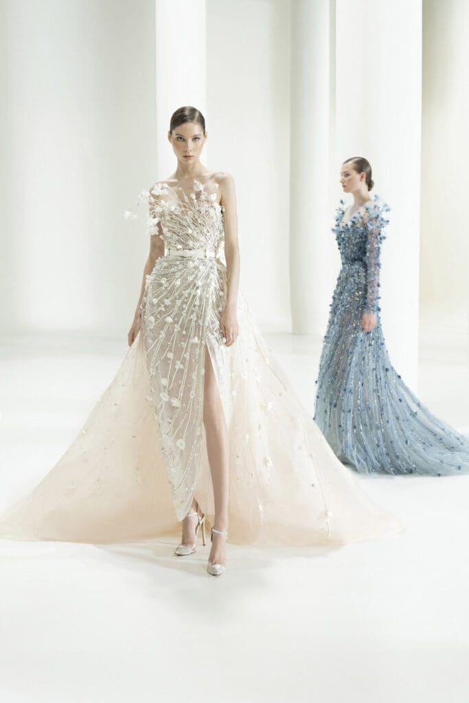 Elie Saab Haute Couture Autunno Inverno 2021-2022 di RUNWAY MAGAZINE