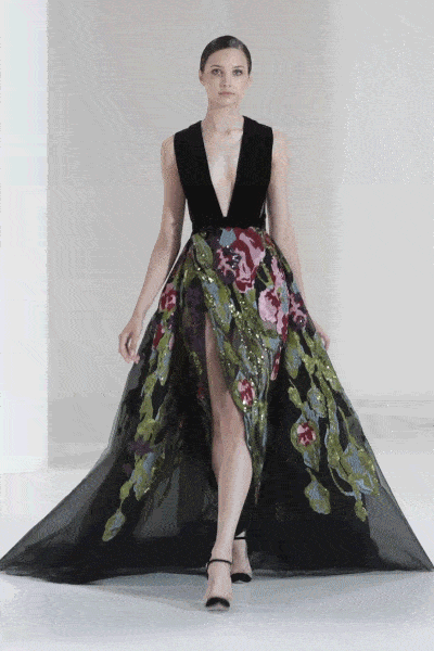 Elie Saab Haute Couture Automne Hiver 2021-2022 par RUNWAY MAGAZINE