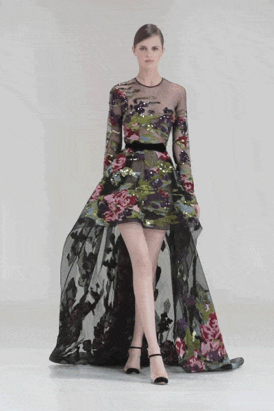 Elie Saab Haute Couture Automne Hiver 2021-2022 par RUNWAY MAGAZINE
