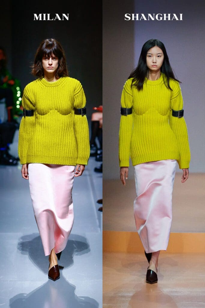 Prada Spring Summer 2022 by RUNWAY MAGAZINE