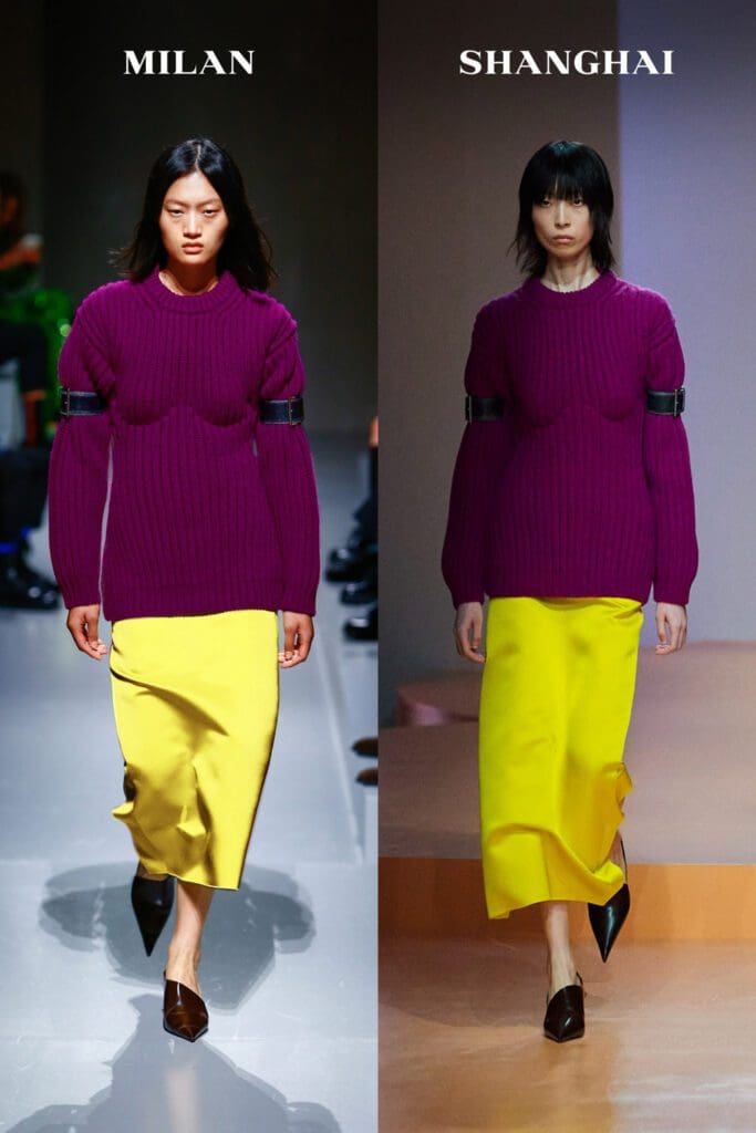 Prada Spring Summer 2022 by RUNWAY MAGAZINE