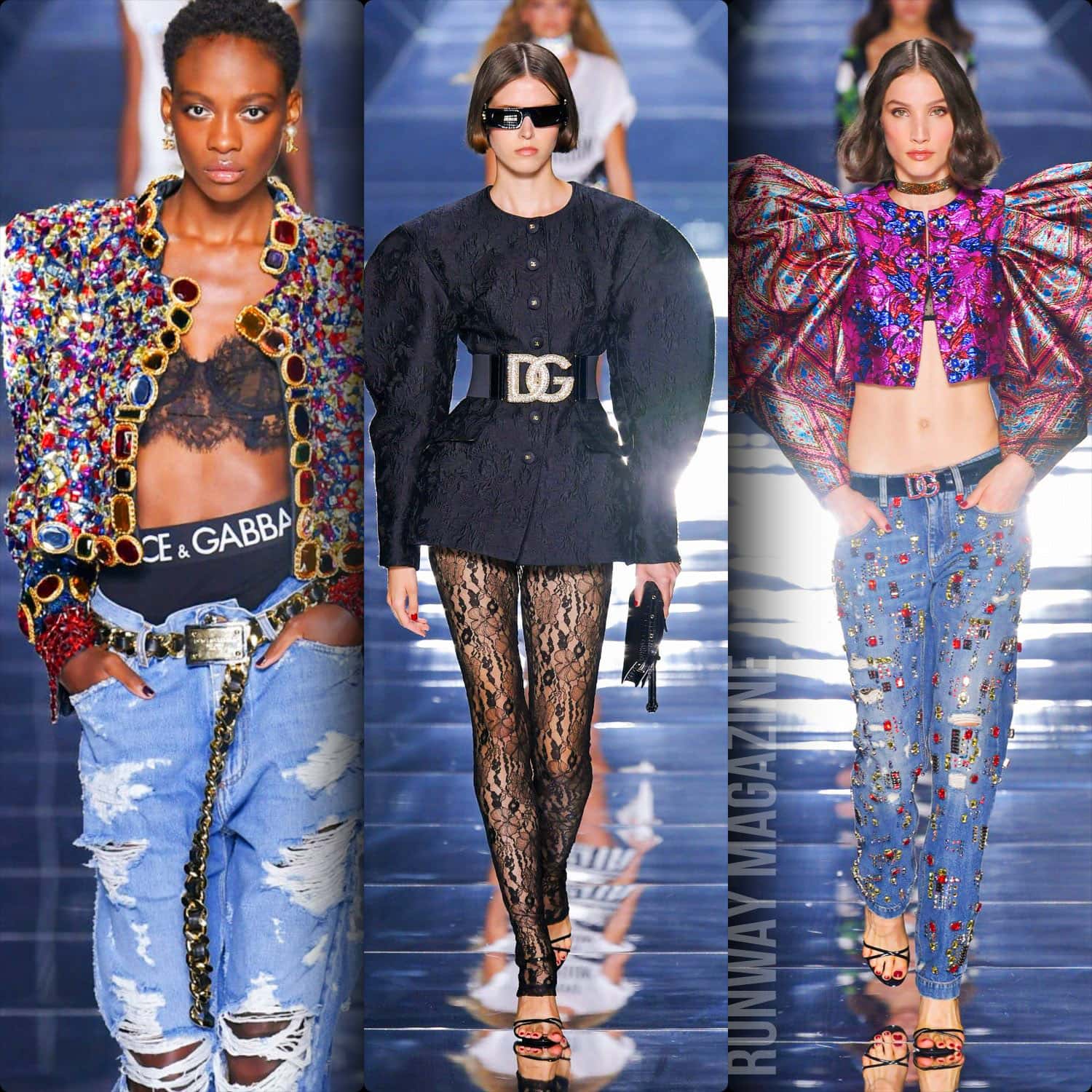 Dolce Gabbana Primavera Verano 2022 Milán de RUNWAY REVISTA