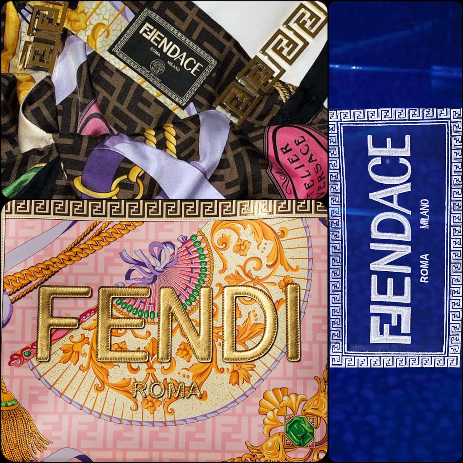 Fendace - Versace от Fendi, Fendi от Versace 2021 от RUNWAY ЖУРНАЛ