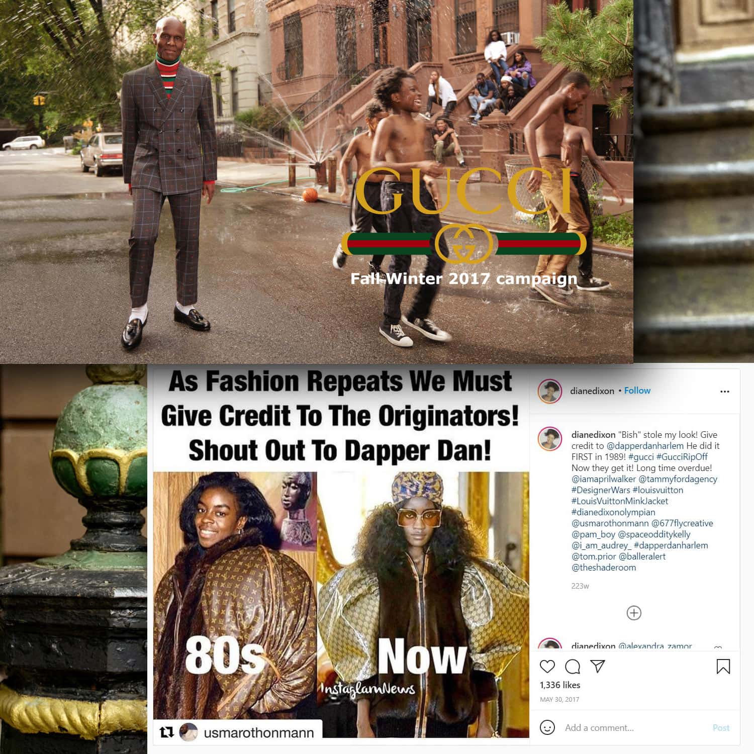 Gucci x Dapper Dan 2017 campaign by RUNWAY MAGAZINE