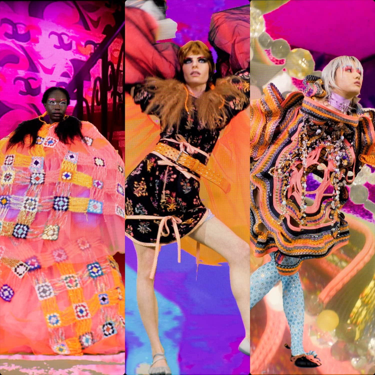 Matty Bovan Printemps Été 2022 Londres par RUNWAY MAGAZINE