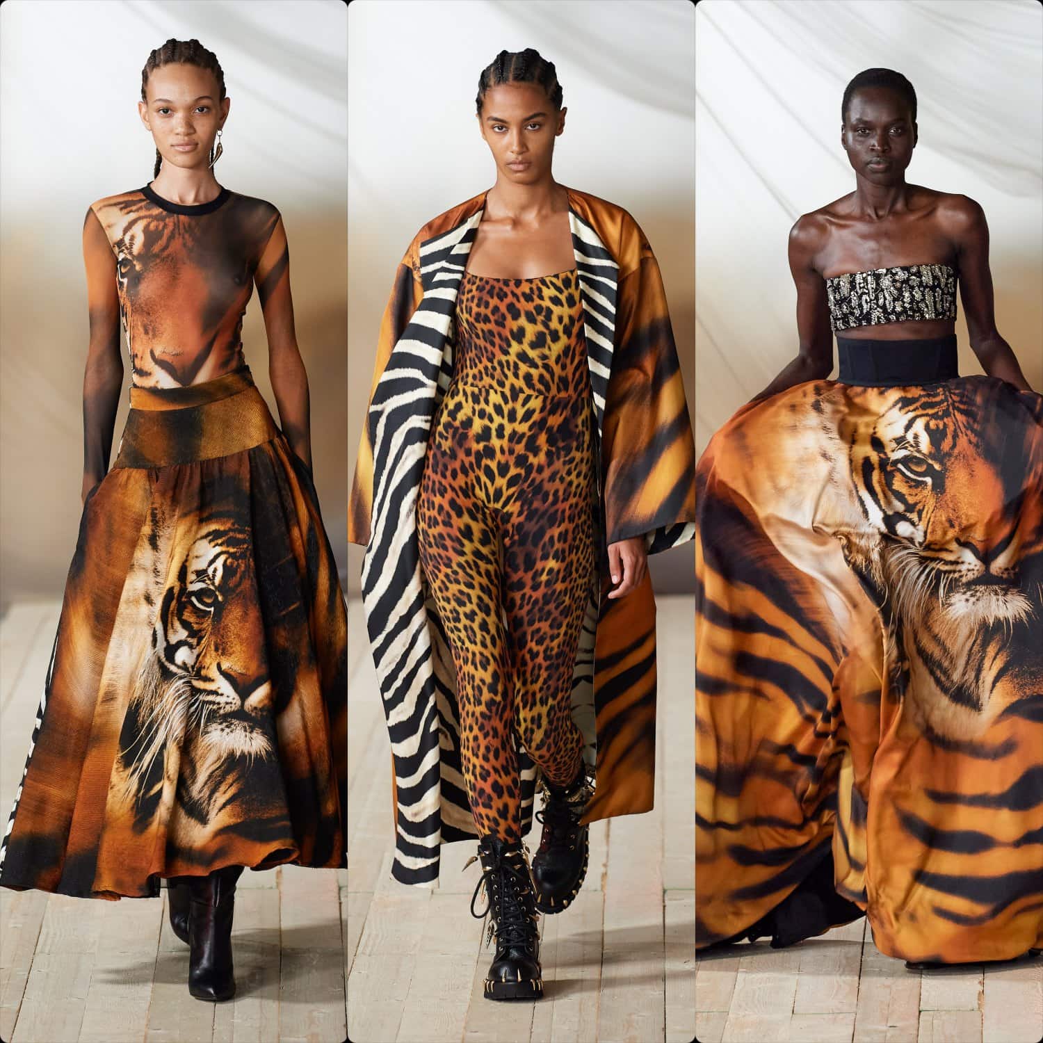 Roberto Cavalli Spring Summer 2022 Milan by RUNWAY MAGAZINE