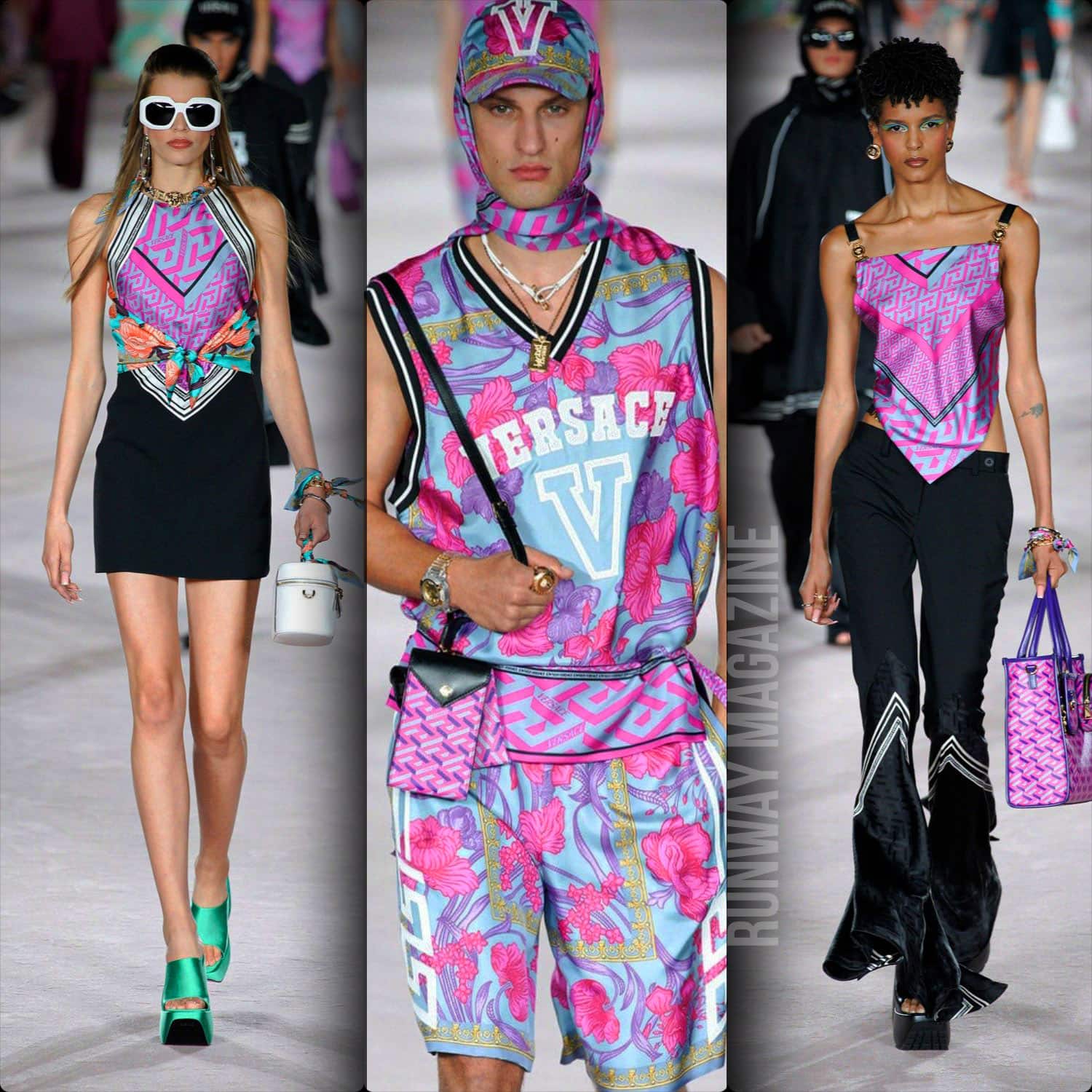 Versace Spring Summer 2021 Milan by RUNWAY MAGAZINE