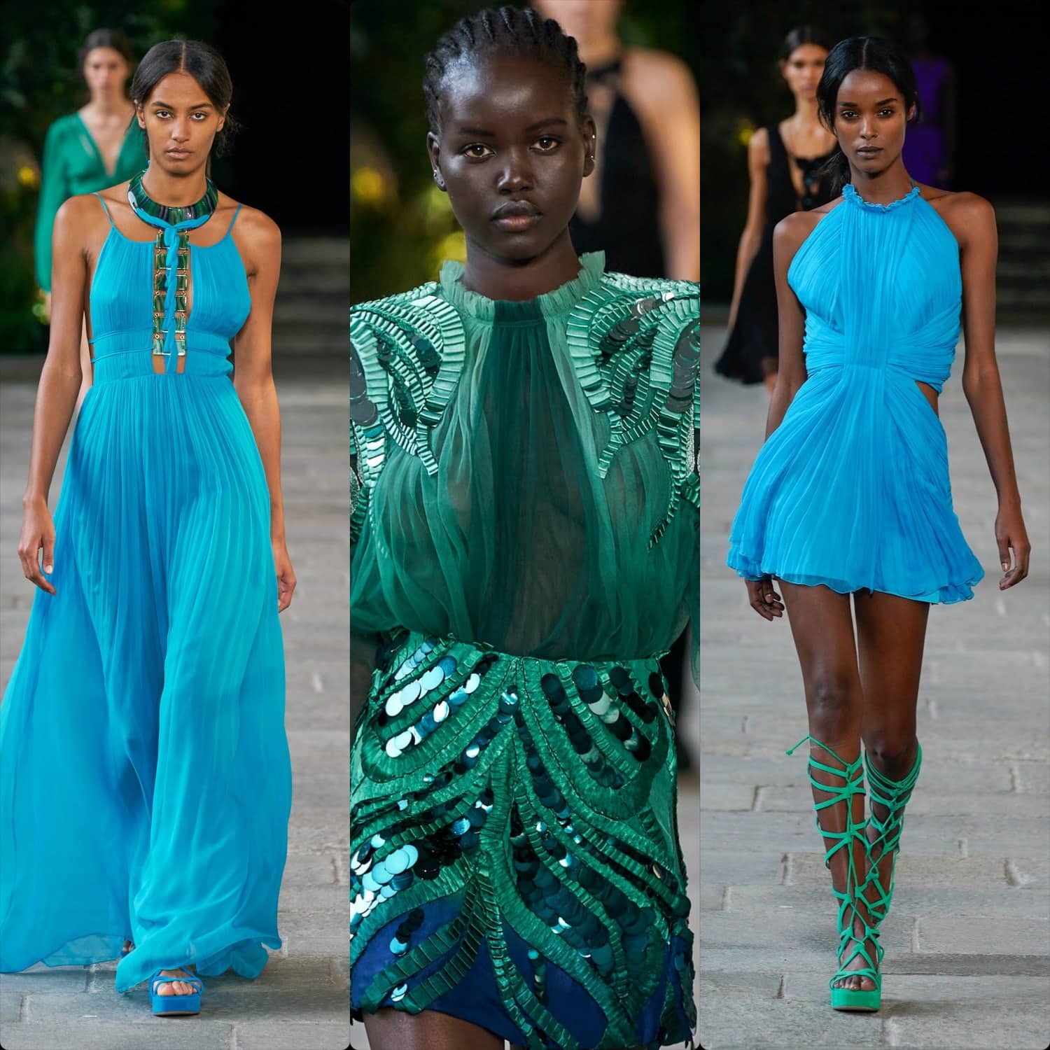 Alberta Ferretti Primavera Estate 2022 di RUNWAY MAGAZINE
