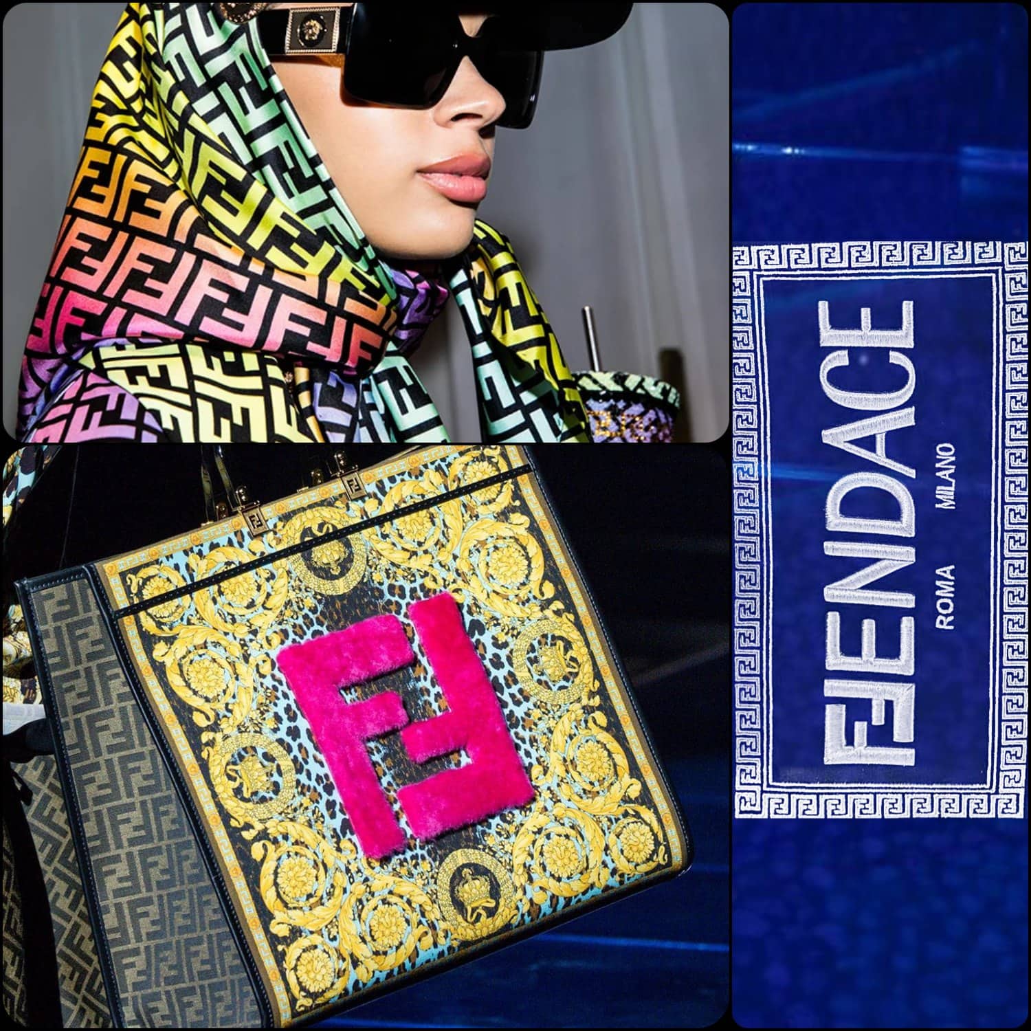 Fendace - Versace от Fendi, Fendi от Versace 2021 от RUNWAY ЖУРНАЛ