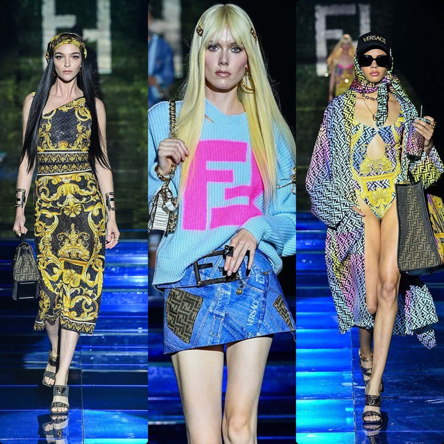 Fendi Versace 2021-The Swap-Fendace by RUNWAY マガジン
