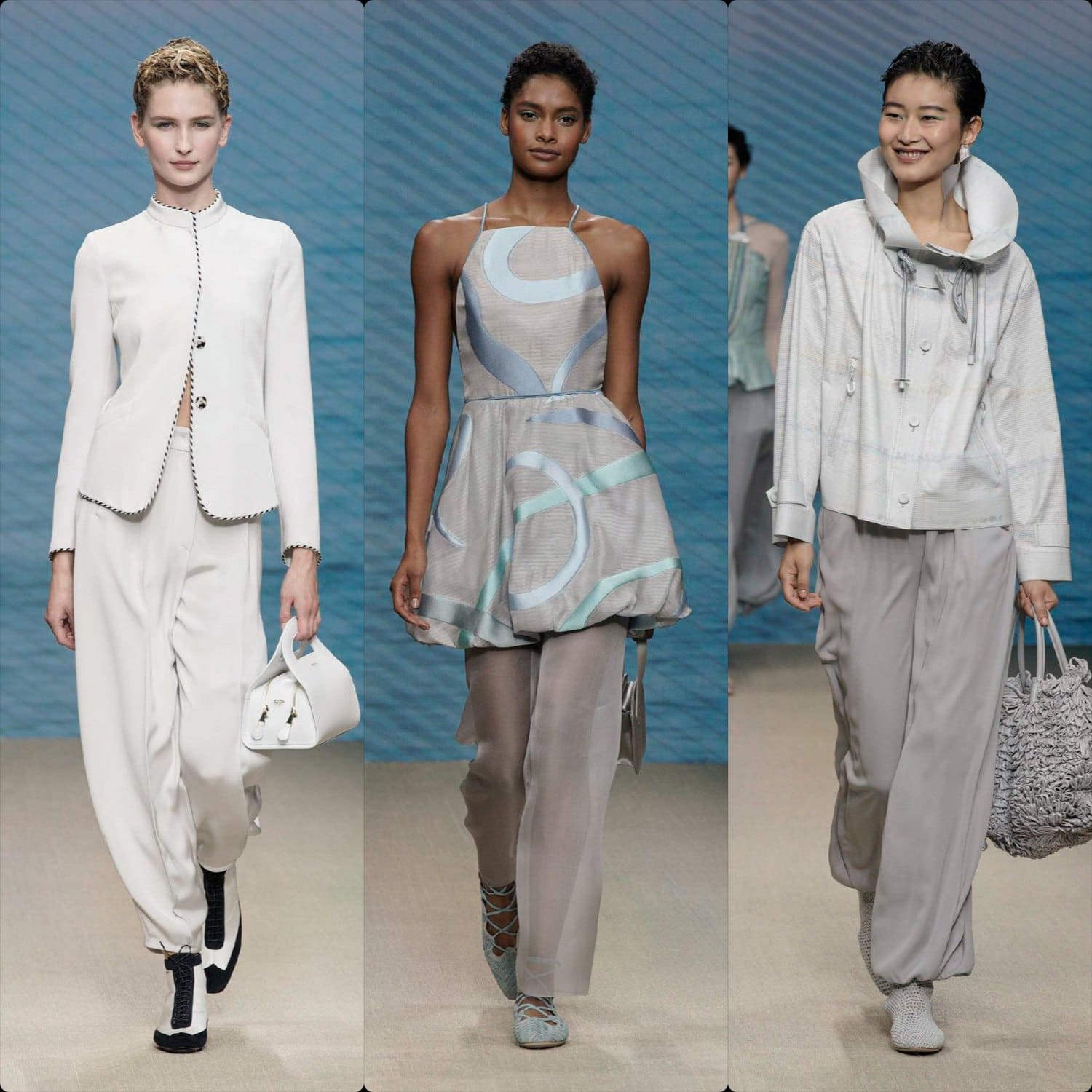 Giorgio Armani Frühling Sommer 2022 Mailand von RUNWAY MAGAZIN