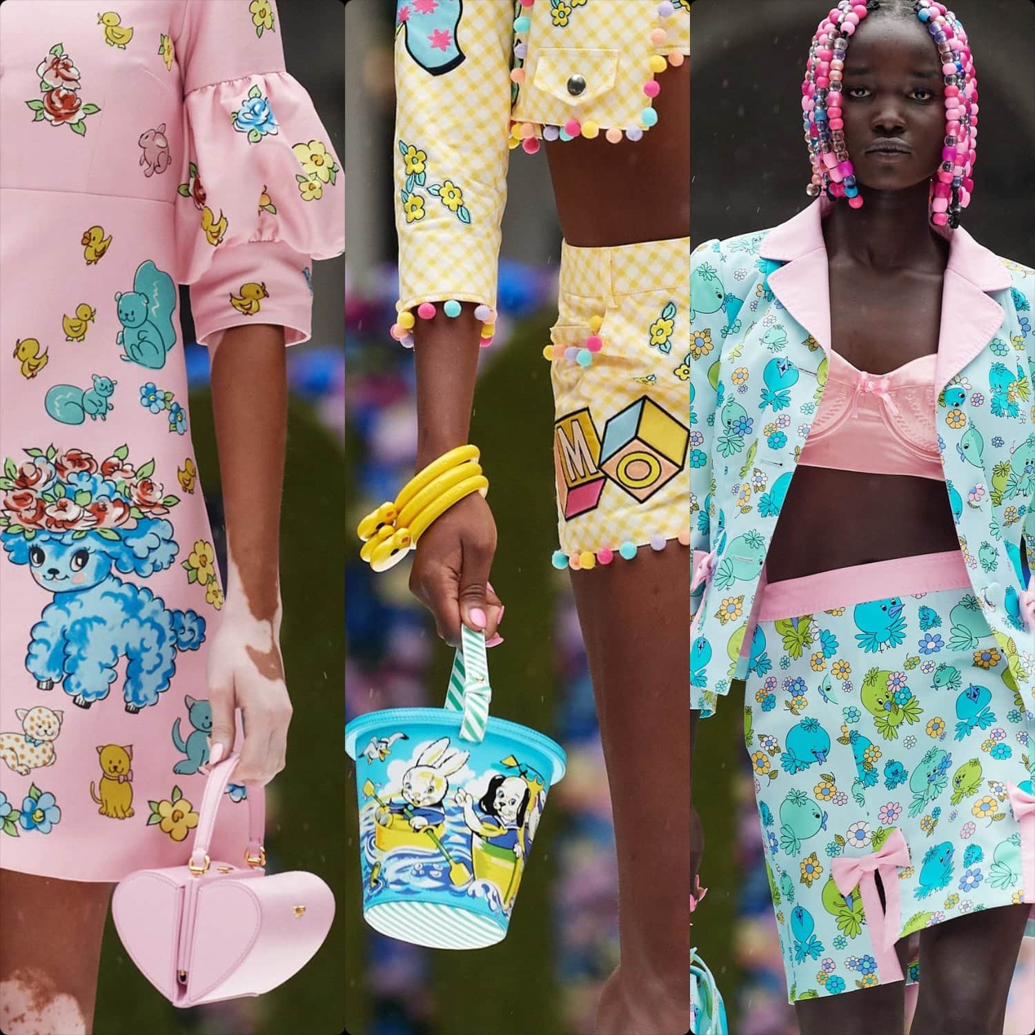 Moschino printemps-été 2022 par RUNWAY MAGAZINE