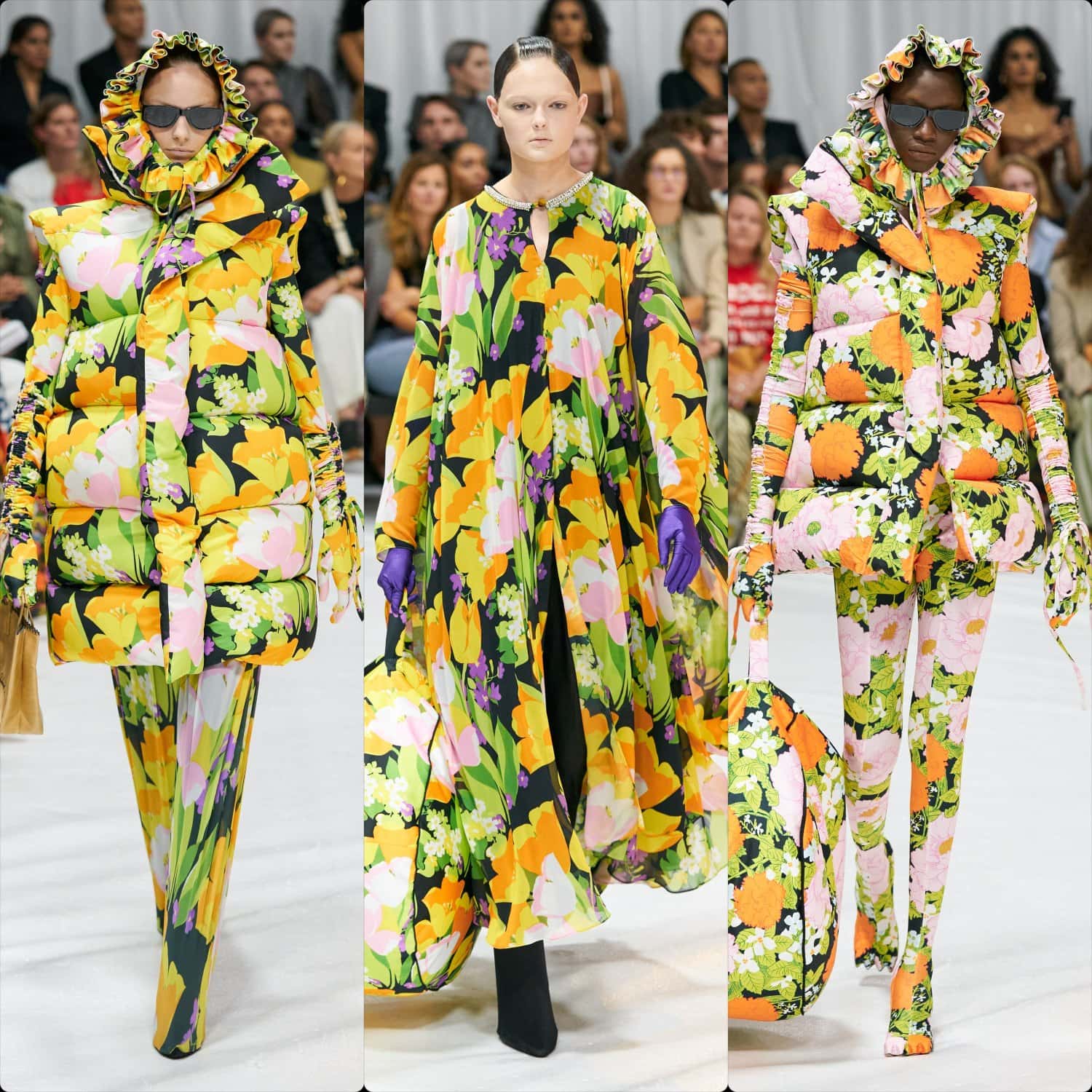 Richard Quinn Printemps Été 2022 Londres par RUNWAY MAGAZINE