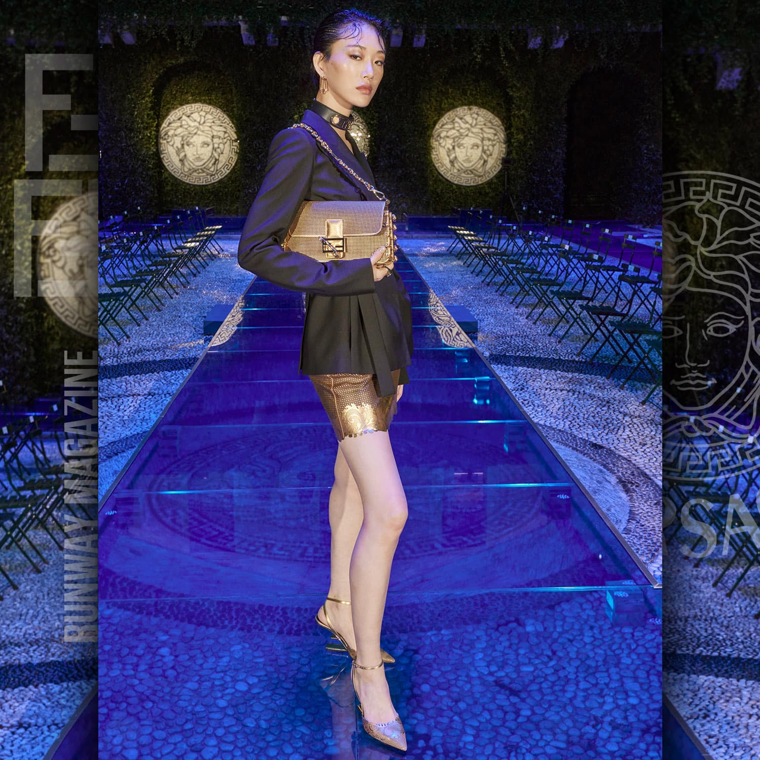 Versace by Fendi - The Swap - Fensace - Fendace - photo credit Pier Nicola Bruno - by RUNWAY MAGAZINE