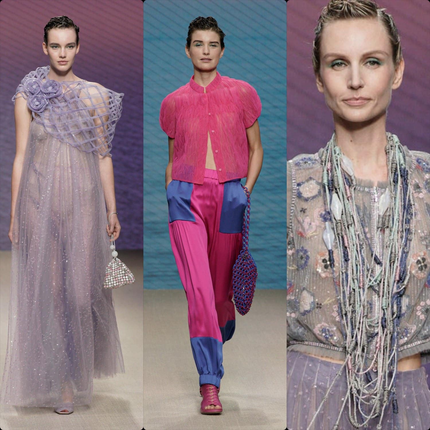 Giorgio Armani Frühling Sommer 2022 Mailand von RUNWAY MAGAZIN