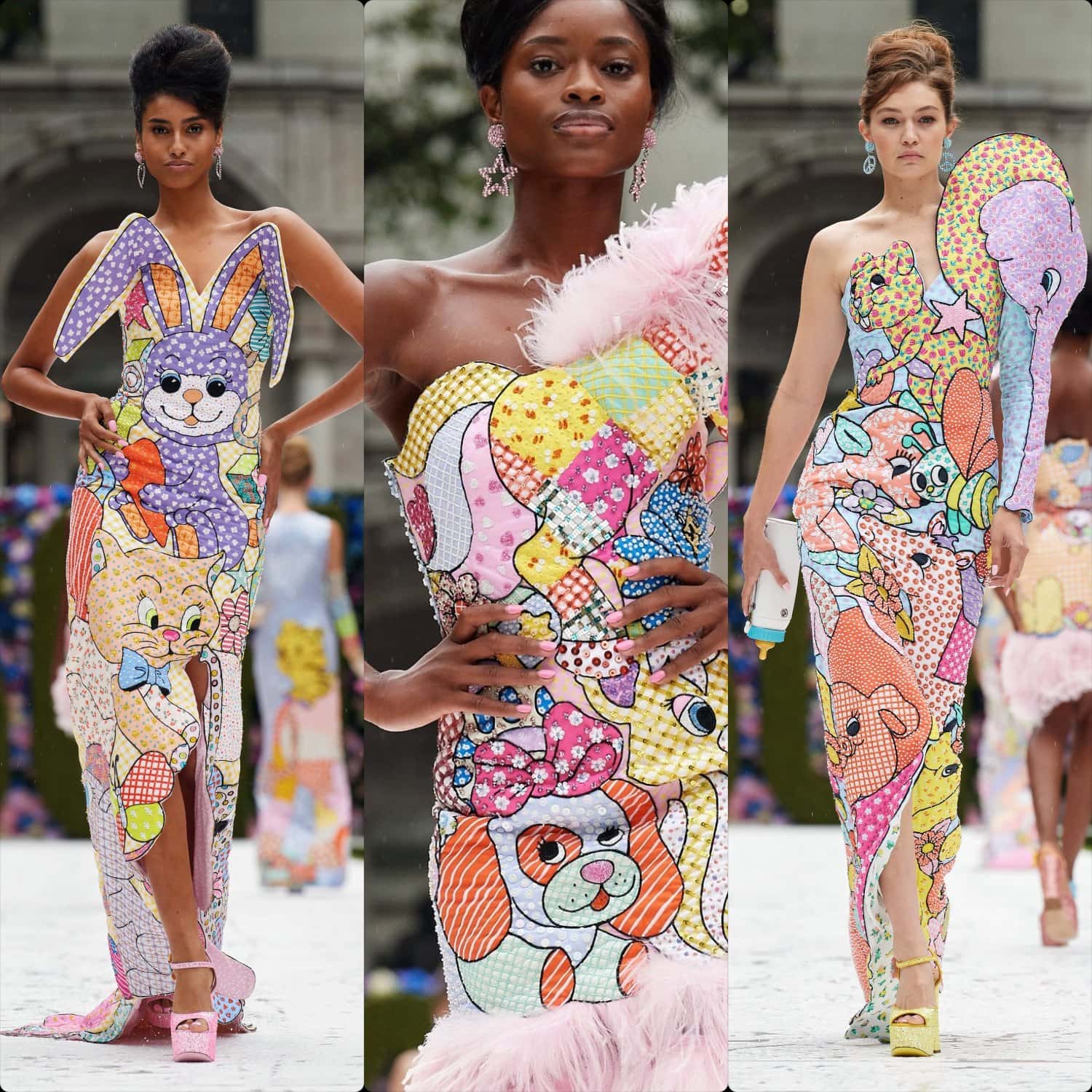 Moschino printemps-été 2022 par RUNWAY MAGAZINE