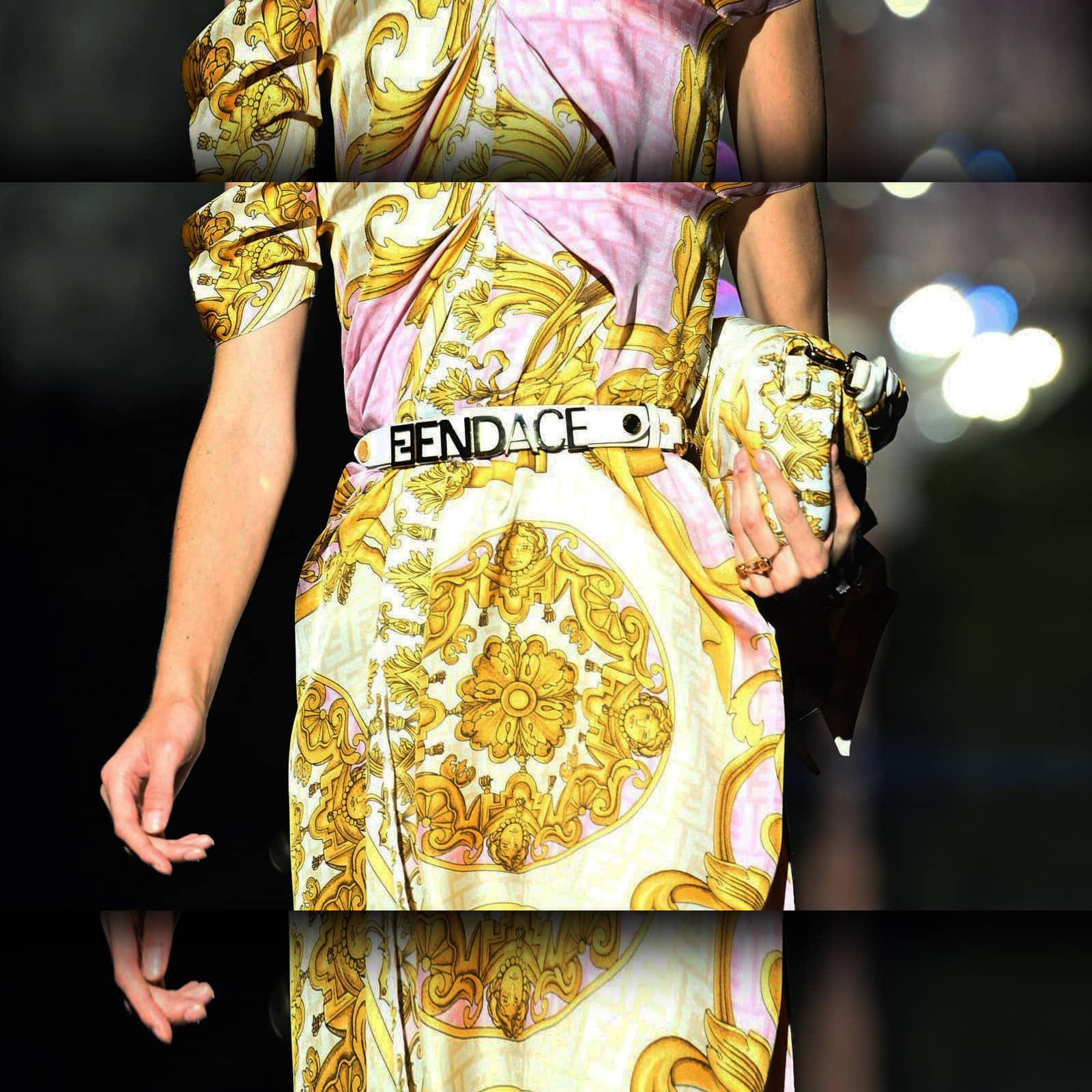 Fendi Versace collaboration - The Swap - Fensace - Fendace - by RUNWAY MAGAZINE