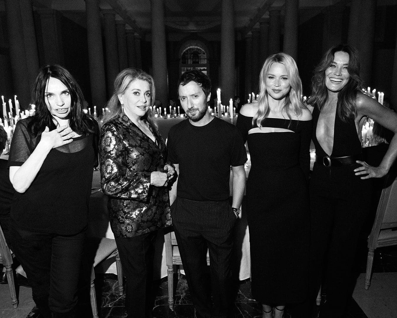 Dîner Saint Laurent Hypervenezia Au Palazzo Grassi par RUNWAY MAGAZINE