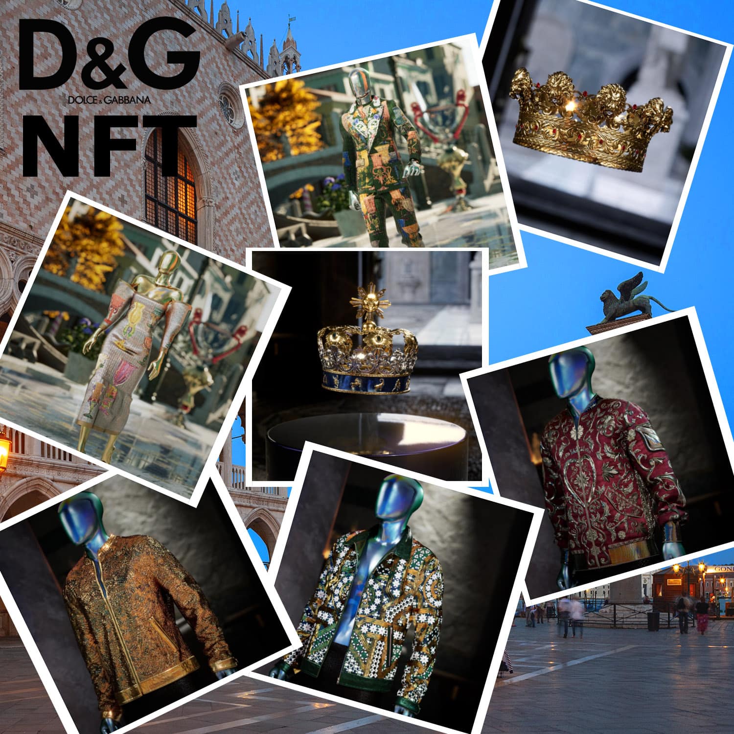 Colección Dolce Gabbana NFT Collezione Genesi 2021 de RUNWAY REVISTA