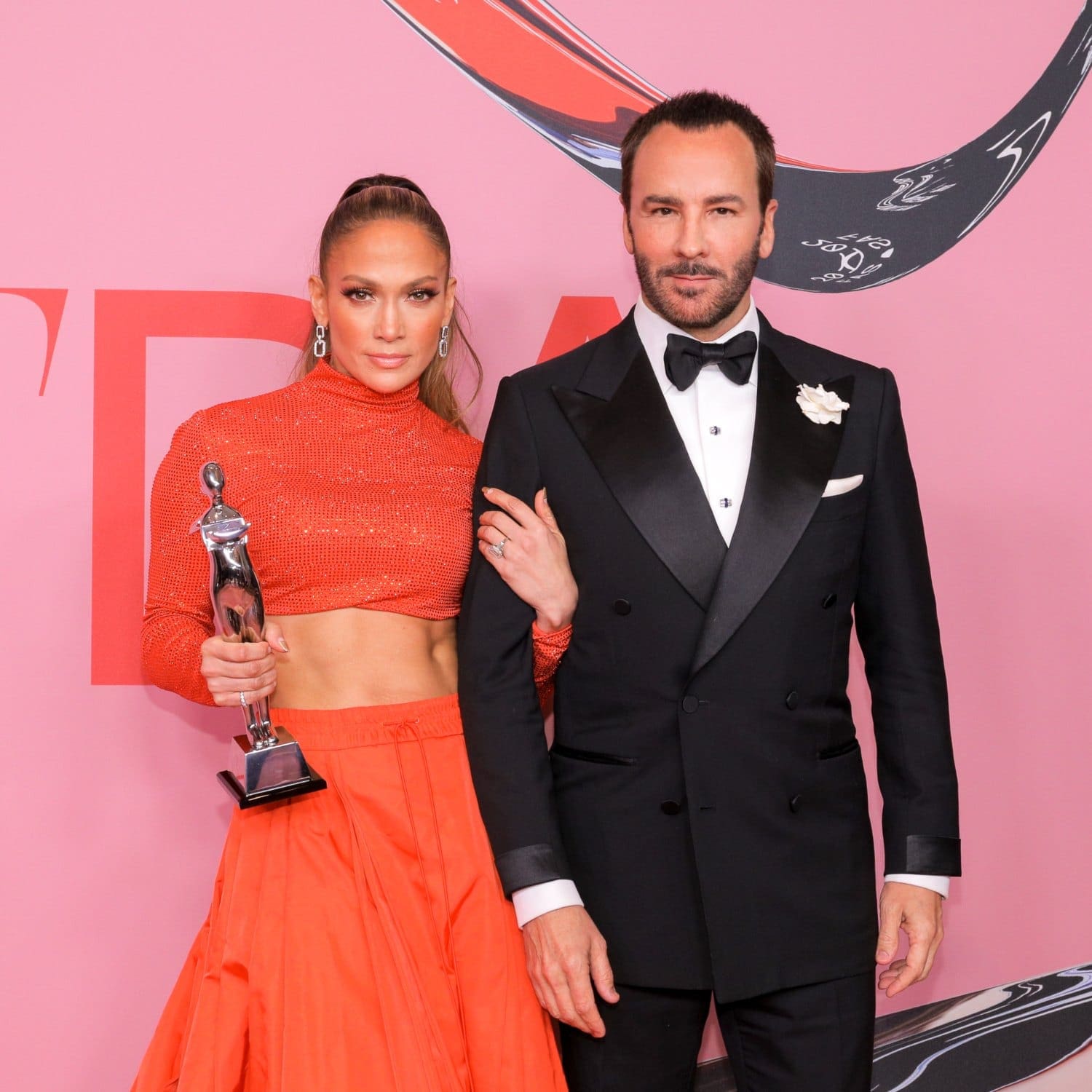 CFDA Awards 2021 - Jennifer Lopez and Tom Ford