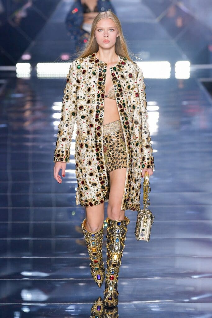 Dolce Gabbana Spring Summer 2022 Milan by RUNWAY MAGAZINE