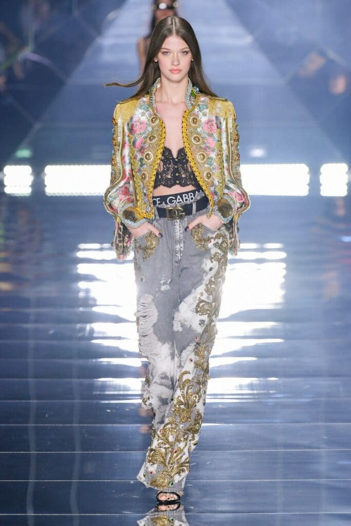 Dolce Gabbana Spring Summer 2022 Milan by RUNWAY MAGAZINE